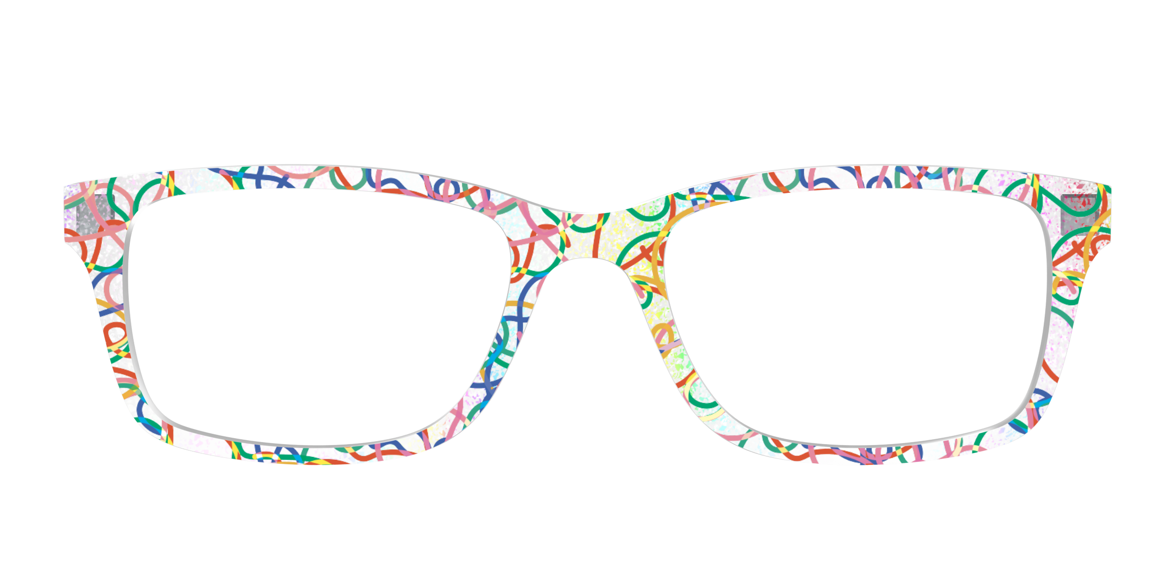 Pair Eyewear Design Tops Celebration Streamers top 417 olografico