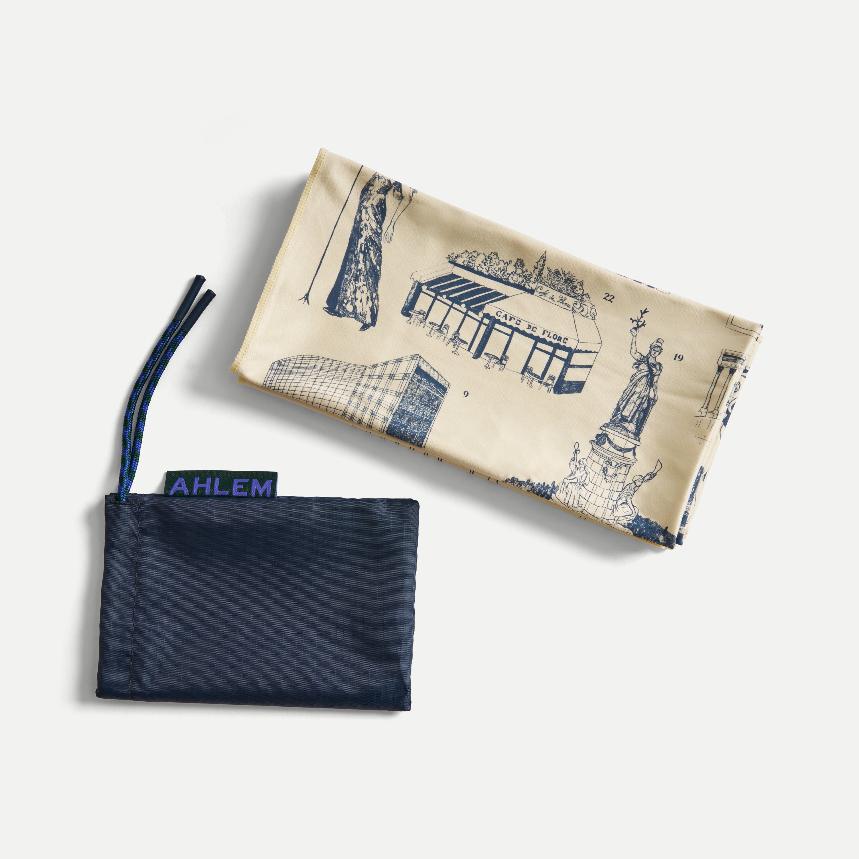 AHLEM Paris panno pulizia occhiali Collector's 22 pollici