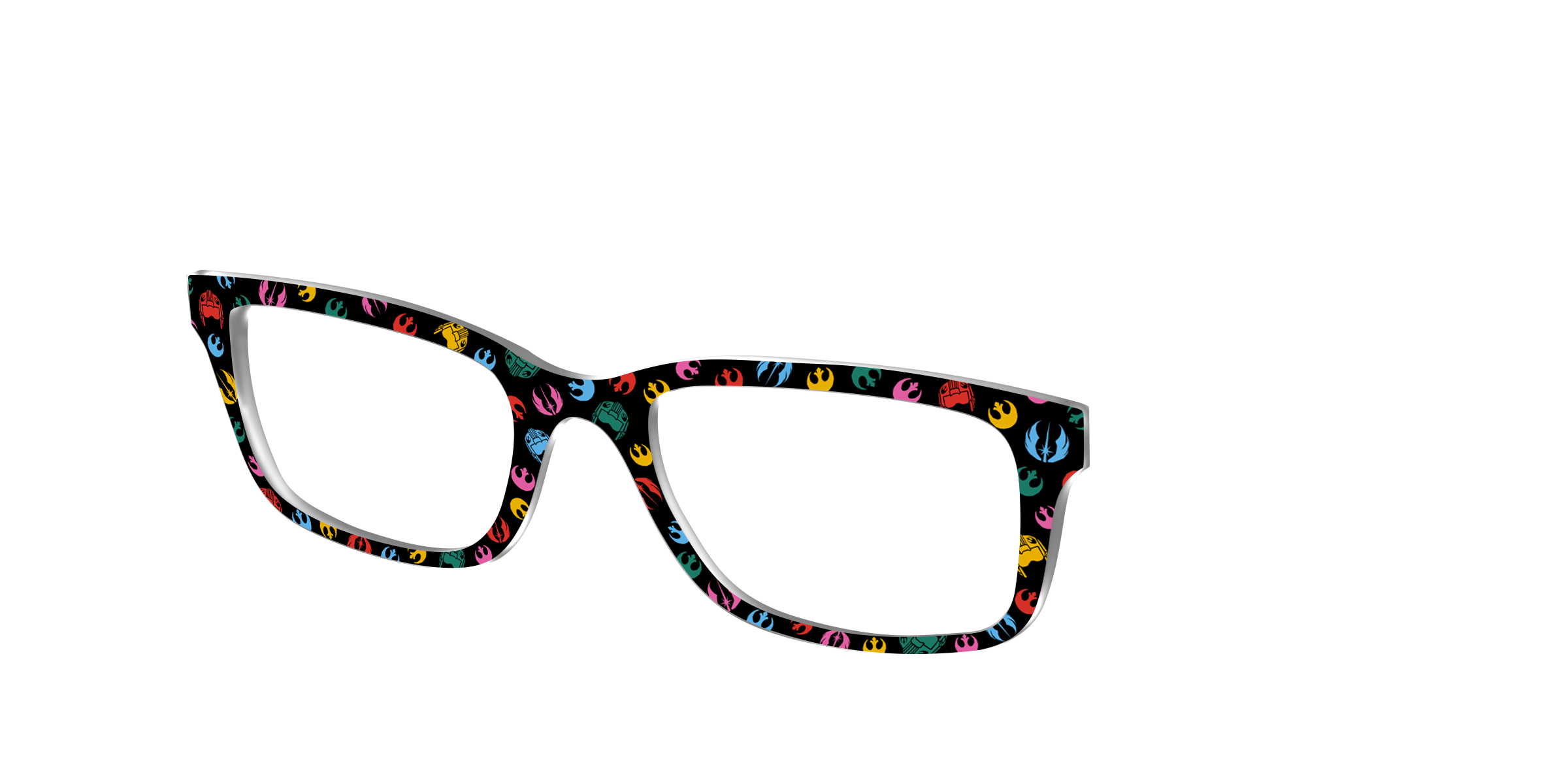 Pair Eyewear Collabs Star Wars Rainbow Icons top magnetico