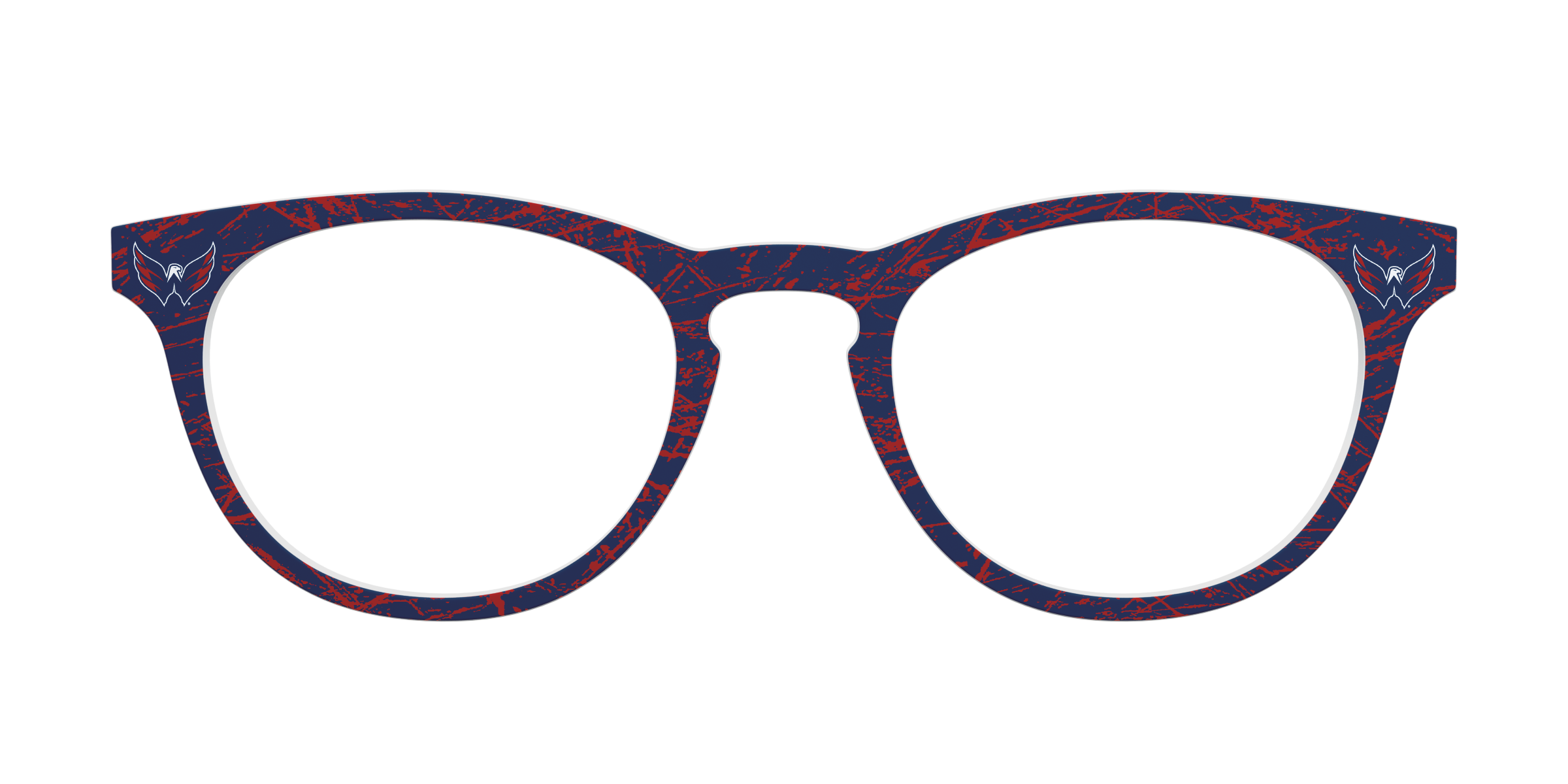 Pair Eyewear School Spirit The Capitals Ice top occhiali blu rosso