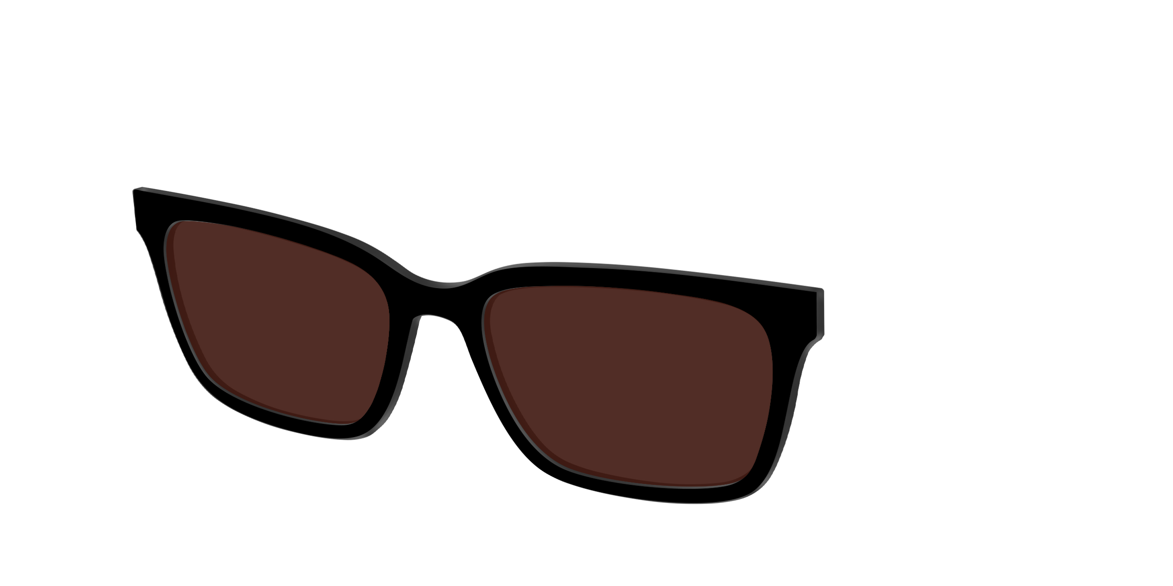 Pair Eyewear Performance Black Brown Golf top sole sport