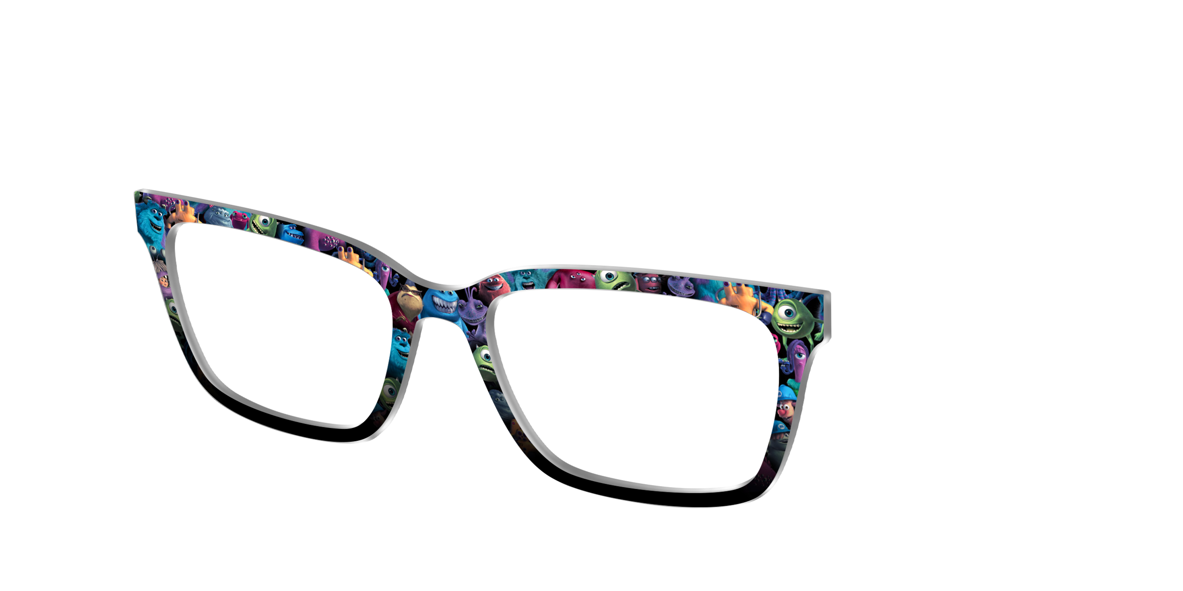 Pair Eyewear Collabs Monsters Inc top per occhiali blu
