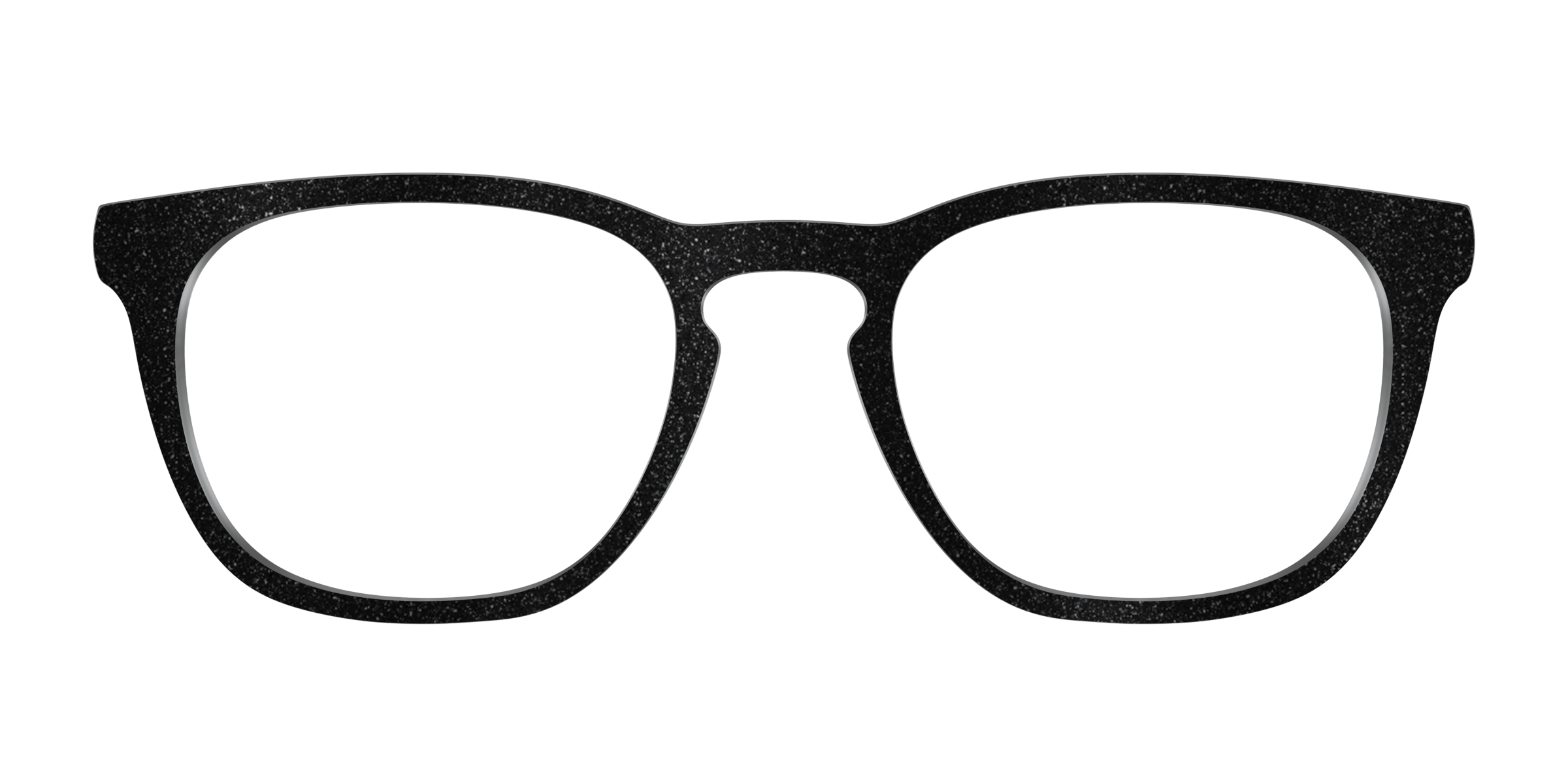 Pair Eyewear Solid Tops The Black Shimmer top nero glitter