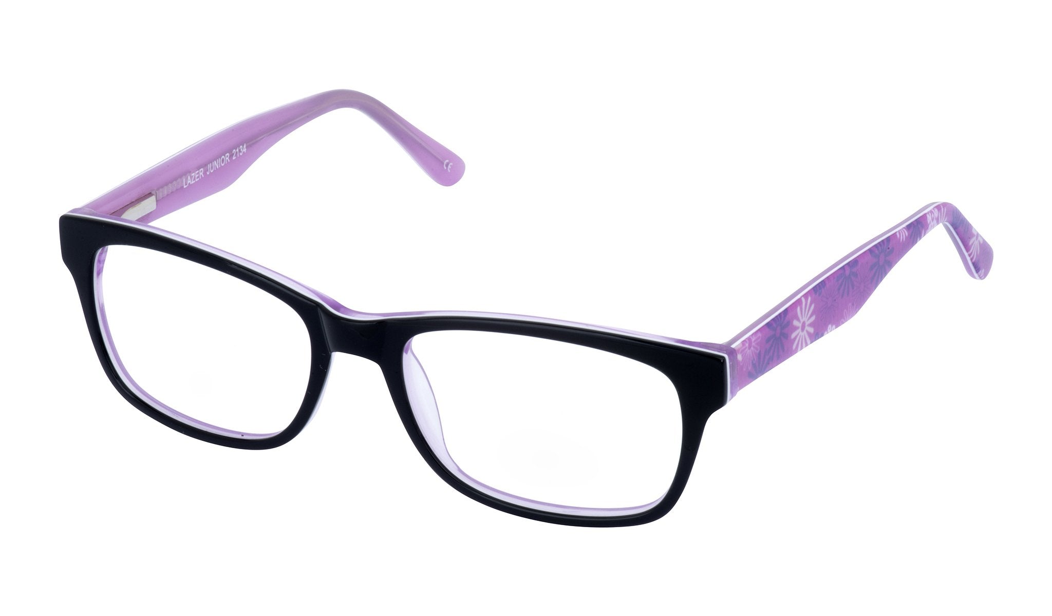 Lazer Junior 2134 occhiali da vista neri 47-16-125 plastica