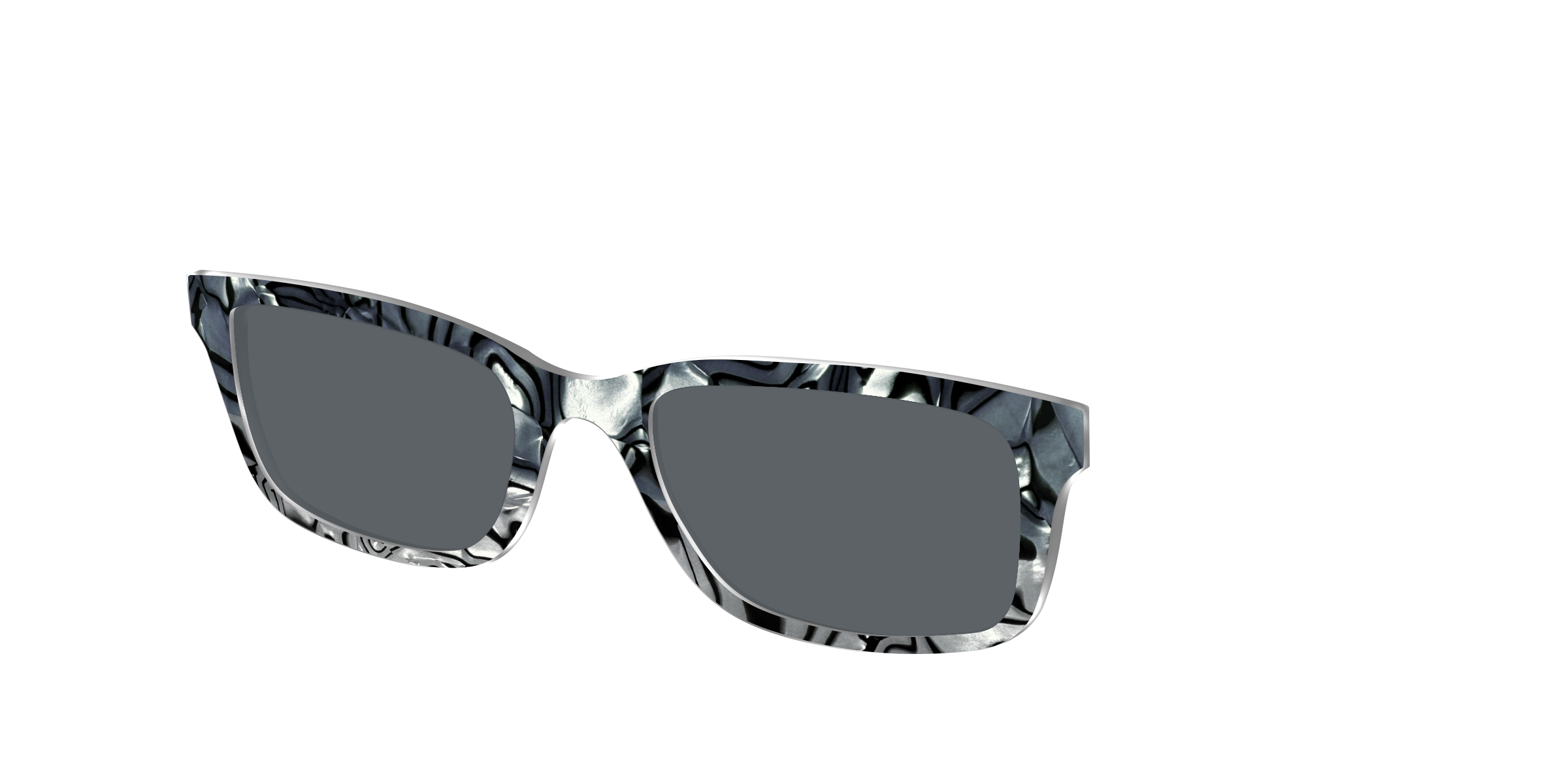 Pair Eyewear Sun Tops Zebra Pearl Split top sole polarizzato