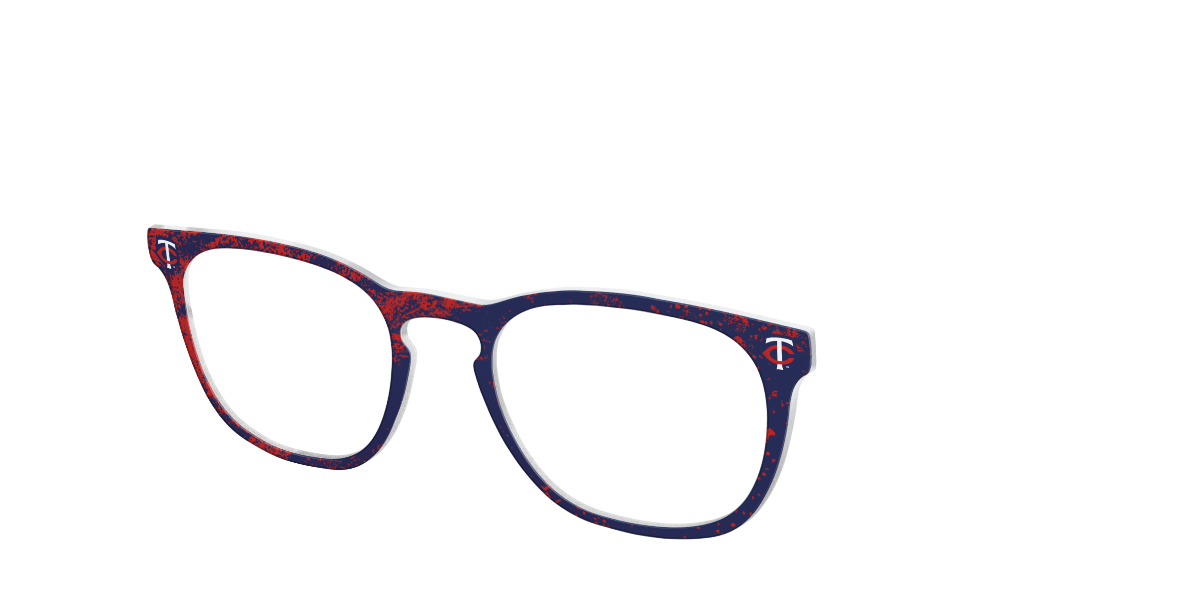 Pair Eyewear School Spirit Twins Home Run top occhiali rosso