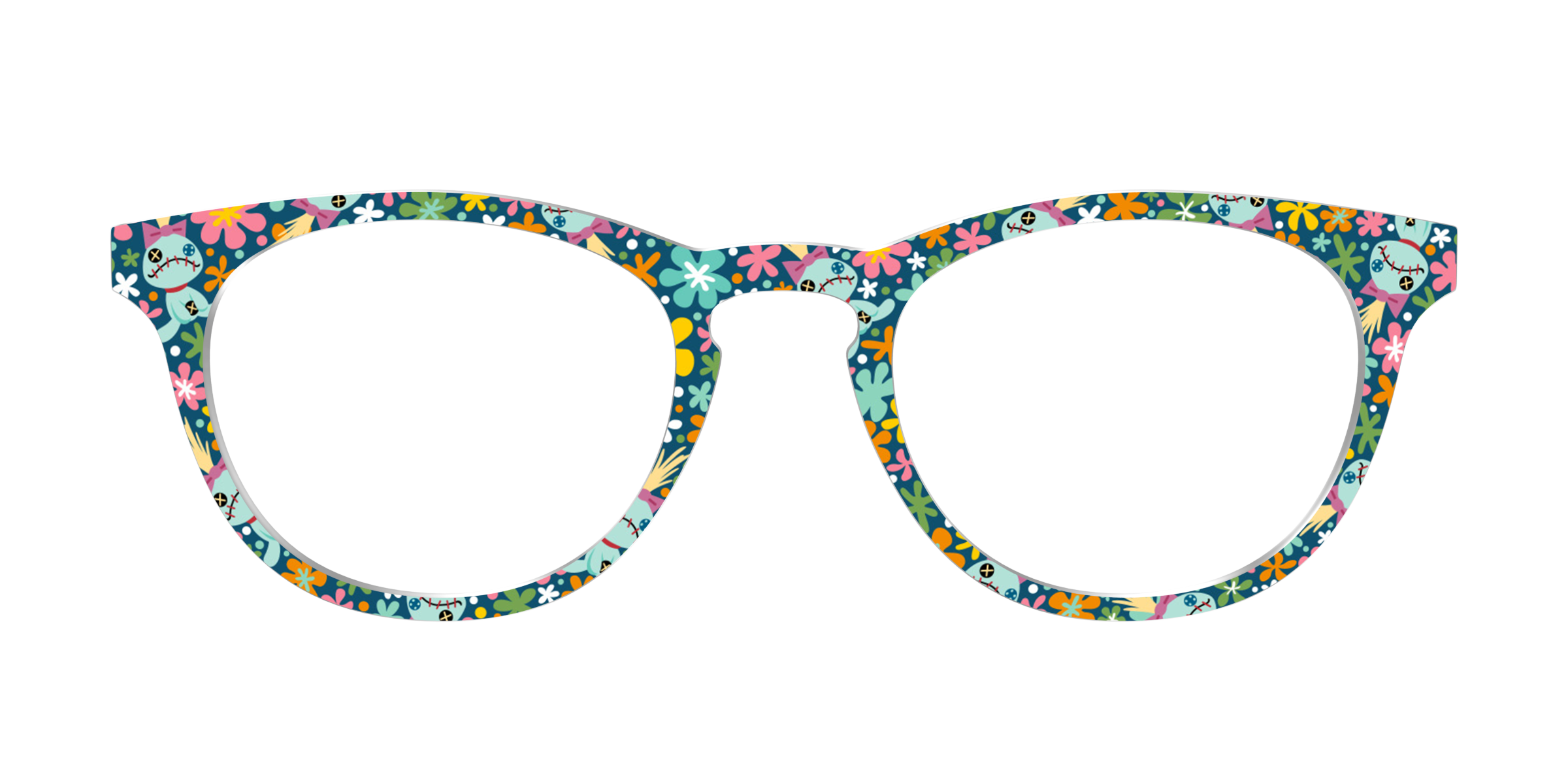Pair Eyewear Collabs Scrump's Sew Sweet Floral top per occhiali floreale