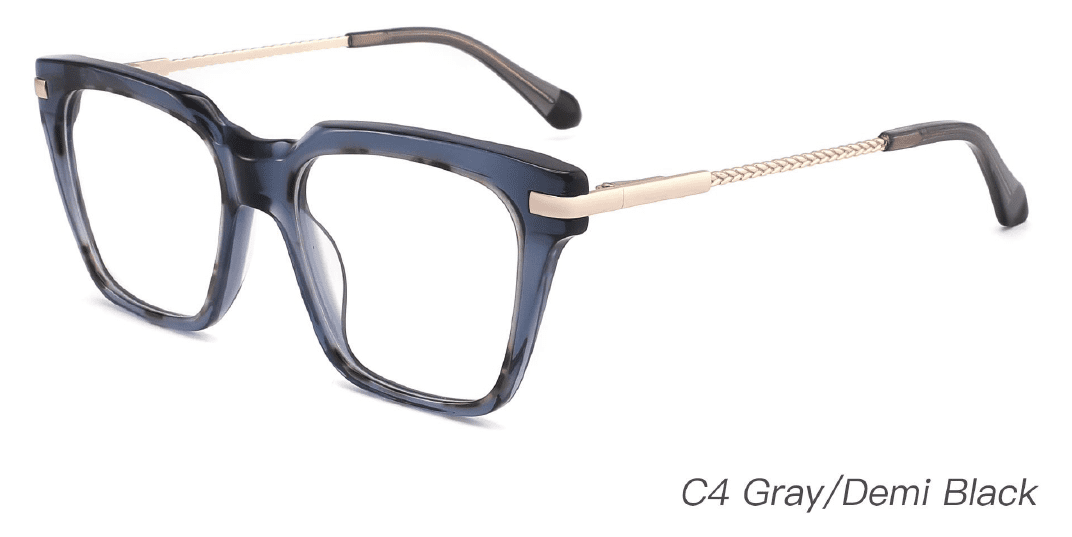 Ouyuan Eyewear NOA23020 montatura occhiali acetato colorata estate