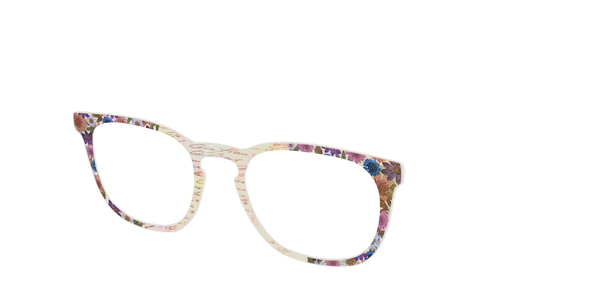 Pair Eyewear Design Tops Pressed Flowers Foil top fiori 587