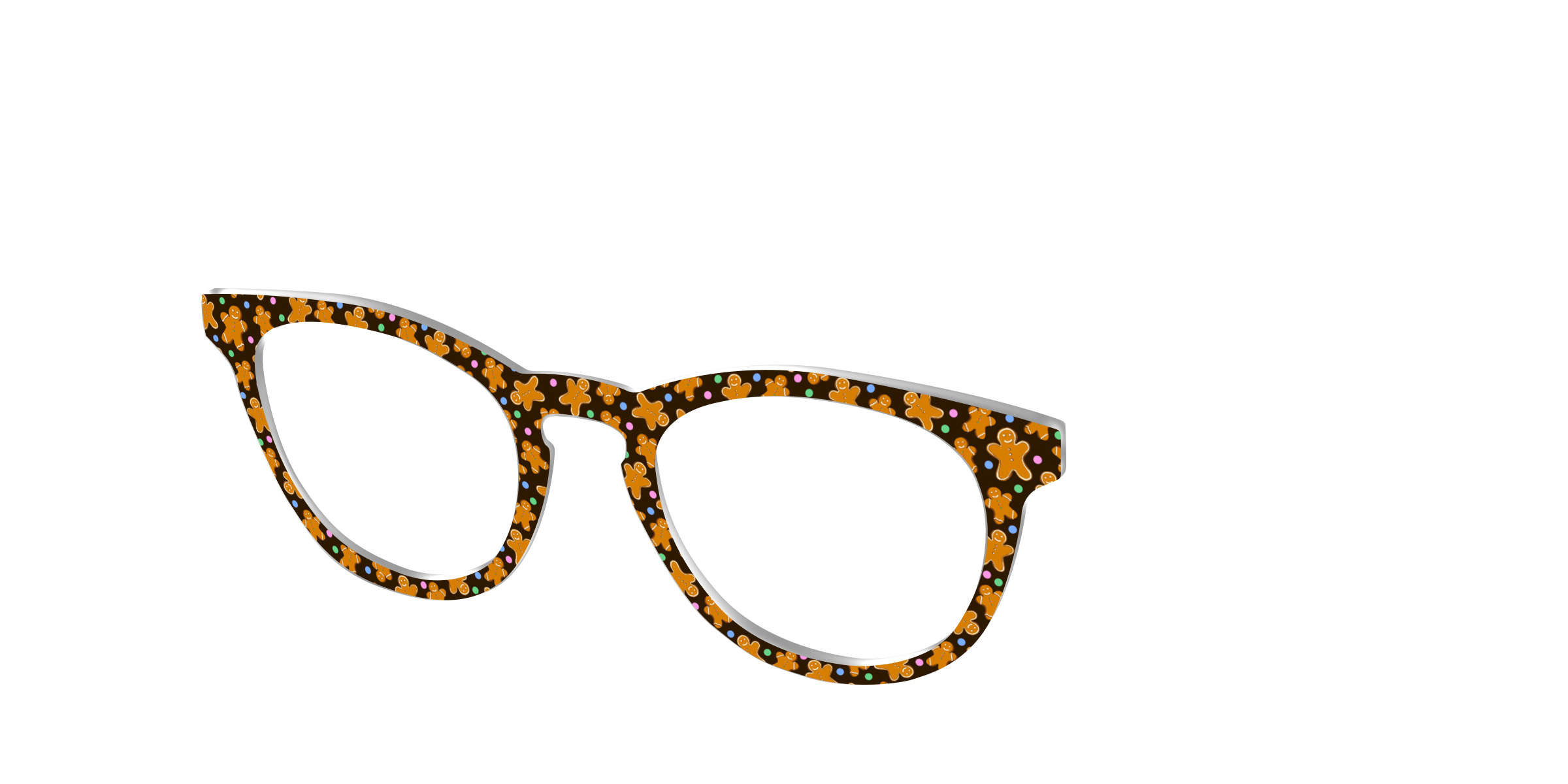 Pair Eyewear Design Tops The Gingerbread Gang top natale