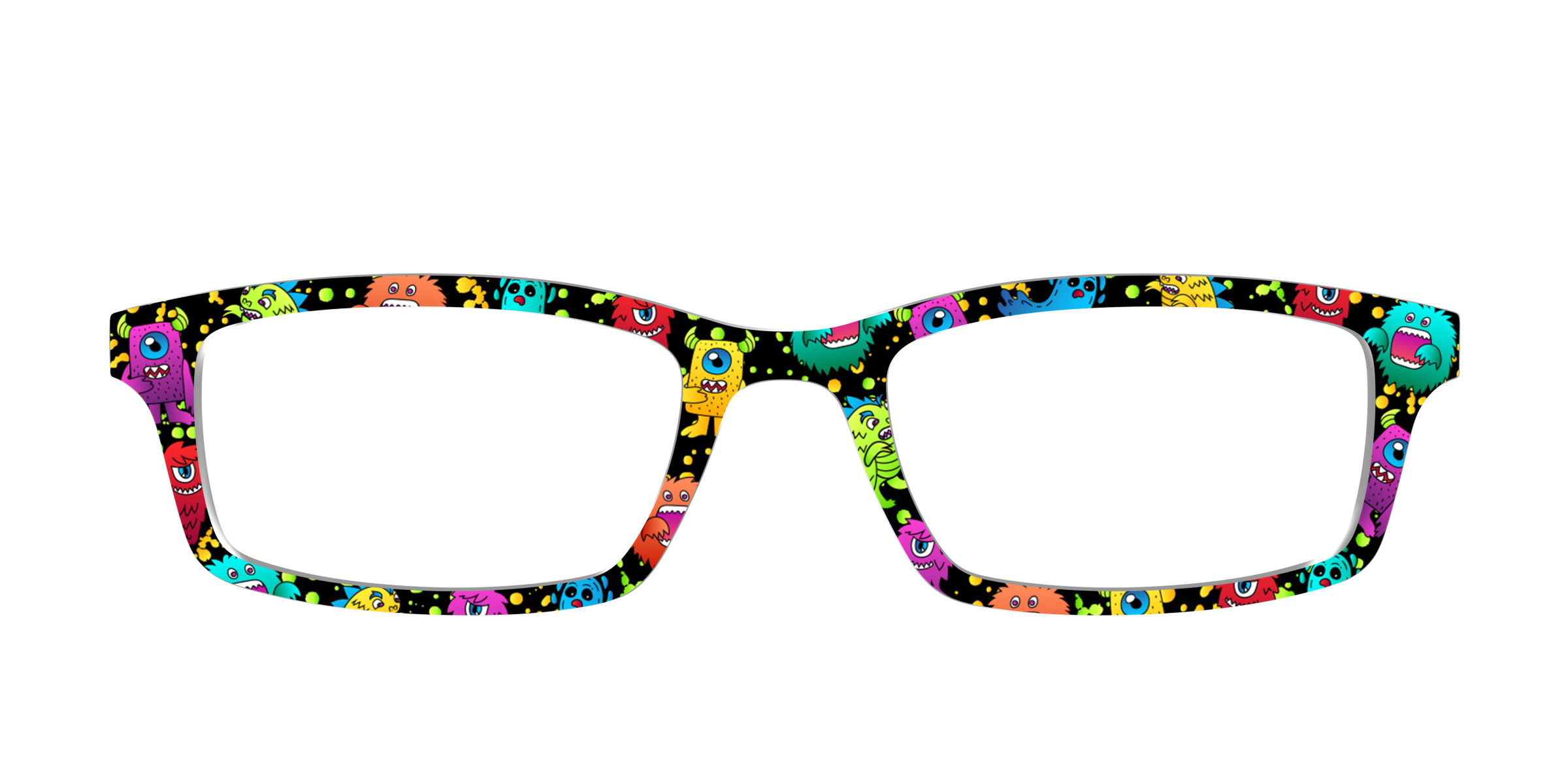 Pair Eyewear Design Tops Beastly Besties cover occhiali stampa