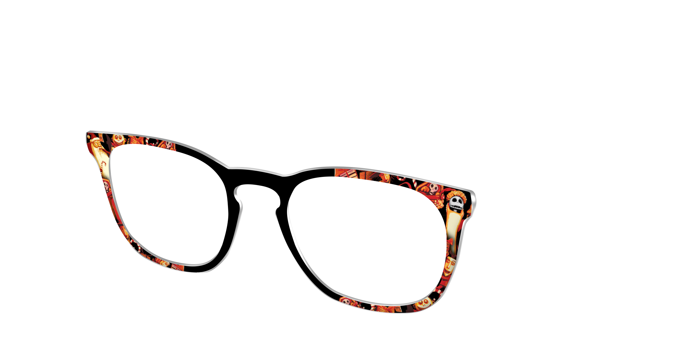 Pair Eyewear Collabs Jack & Sandy Claws top occhiali Cedro