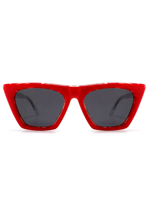 Ouyuan Sunglasses YD1215T occhiali da sole trapezoidali