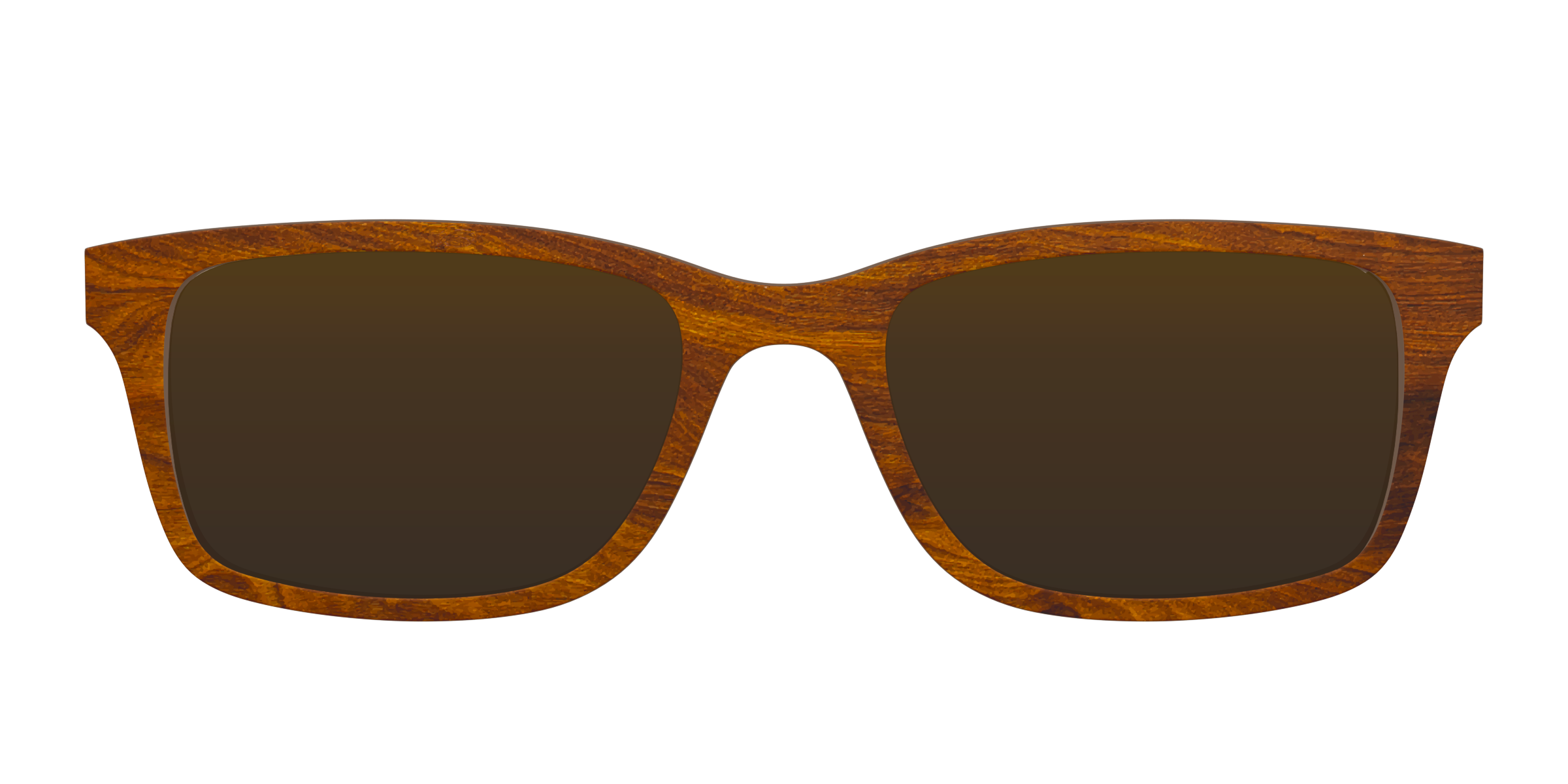 Pair Eyewear Sun Tops The Polarized Woodgrain clip sole marrone