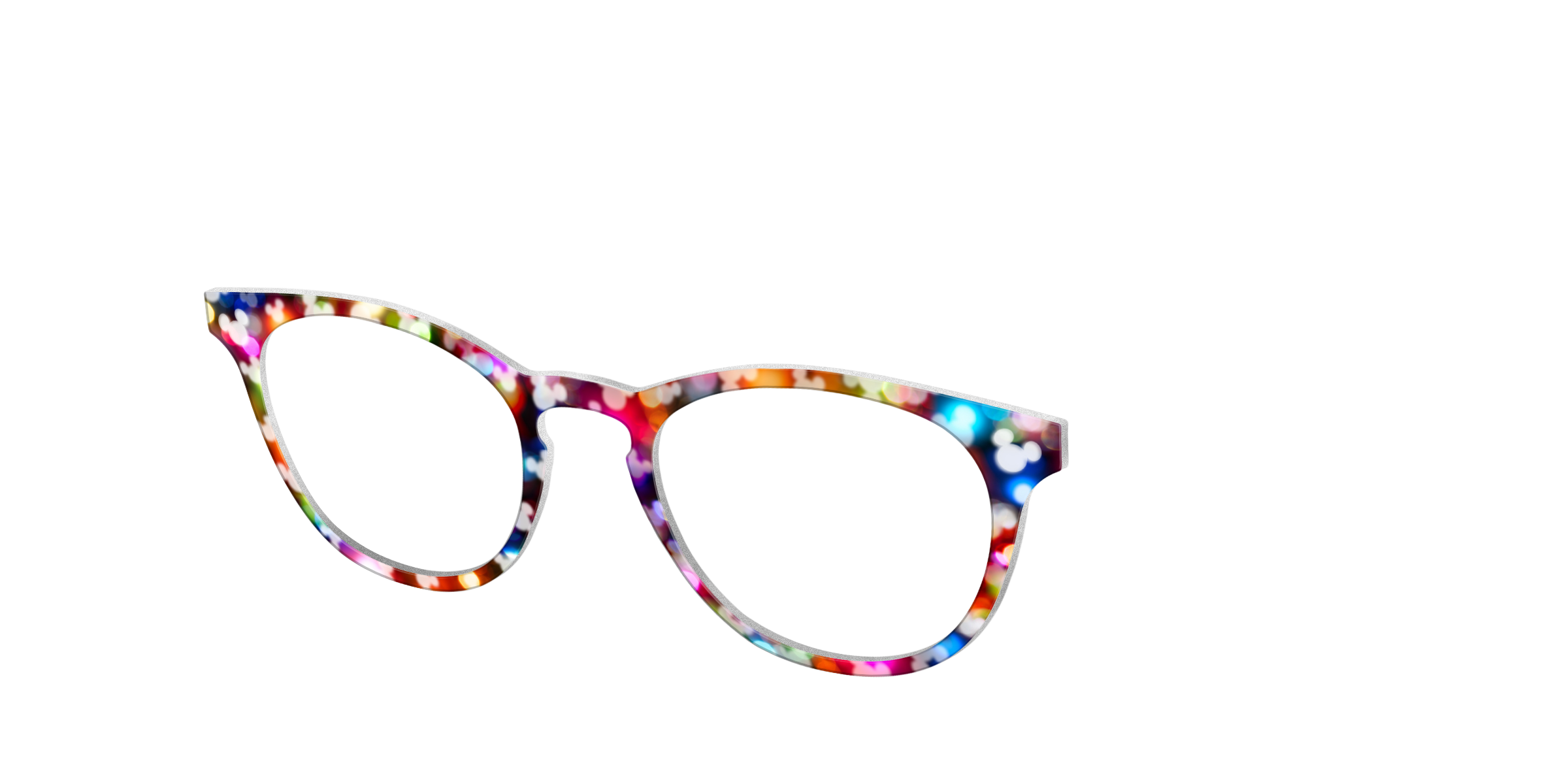 Pair Eyewear Collabs Mickey Bokeh top magnetico nero Disney