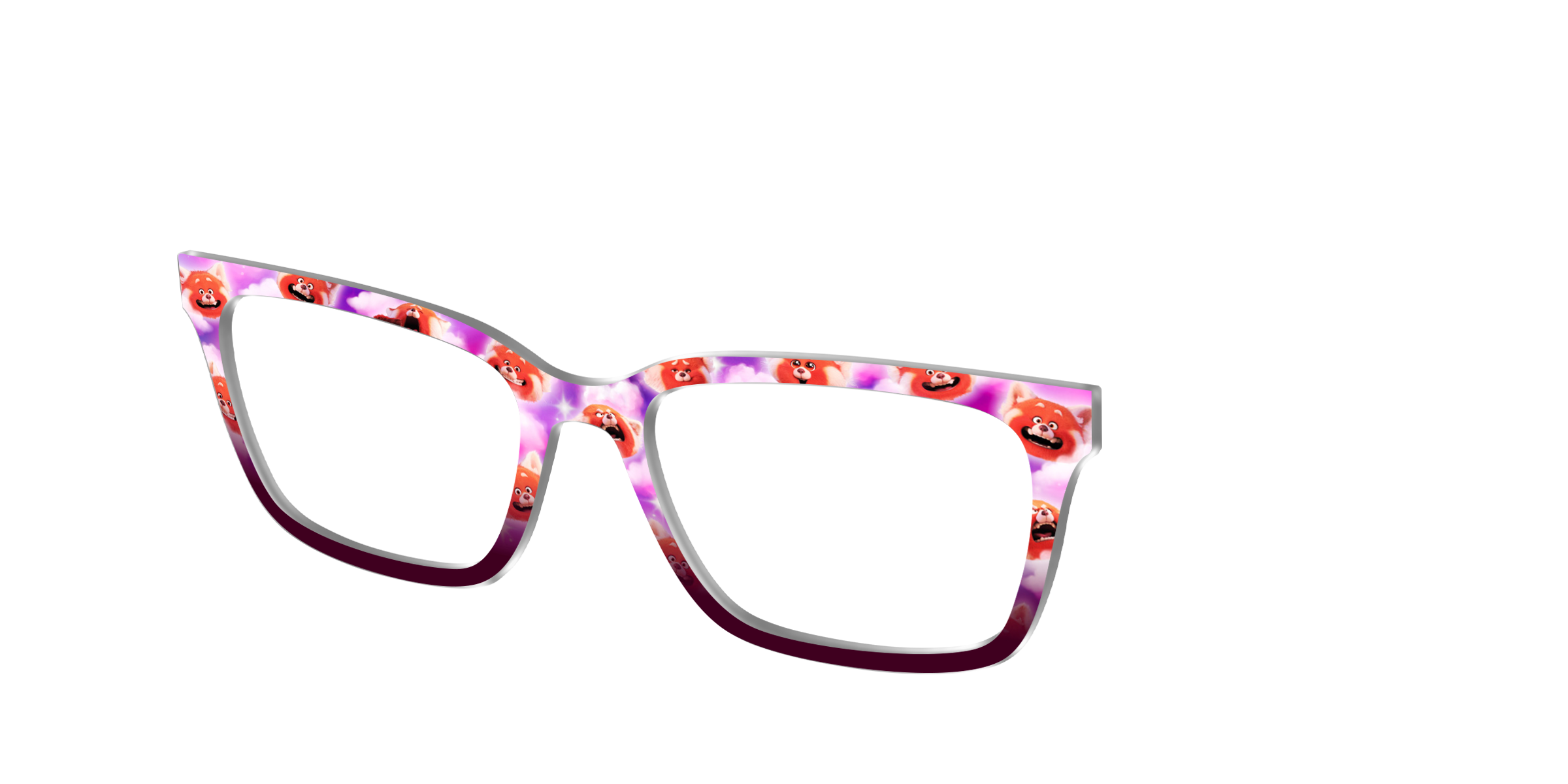 Pair Eyewear Collabs Turning Red top occhiali fantasia collab