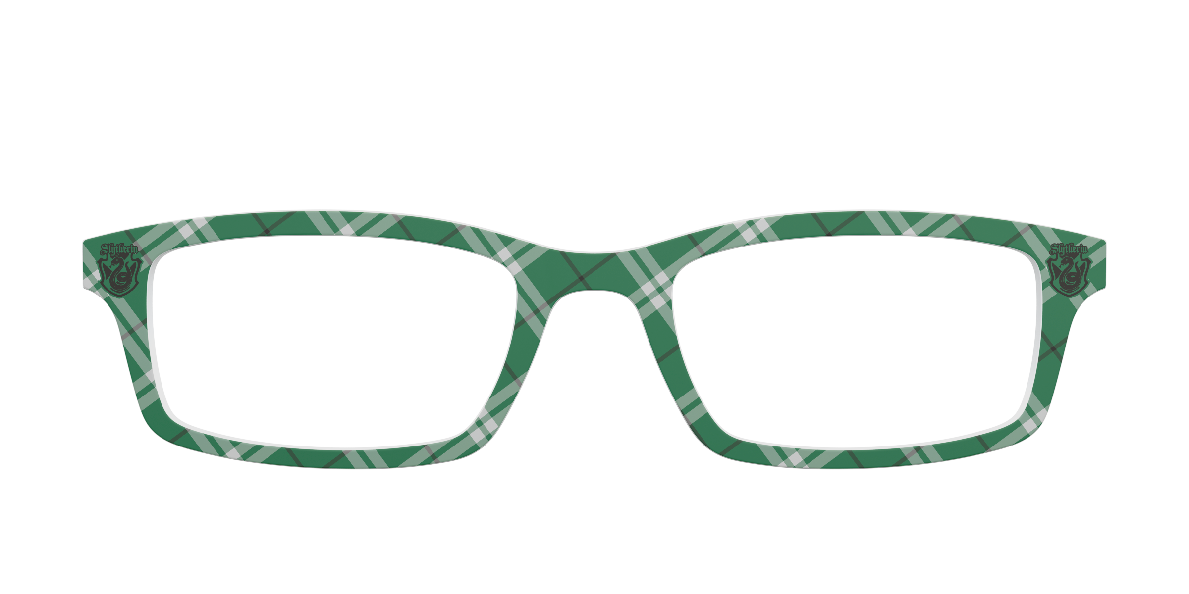 Pair Eyewear Collabs The Slytherin Plaid top magnetico verde