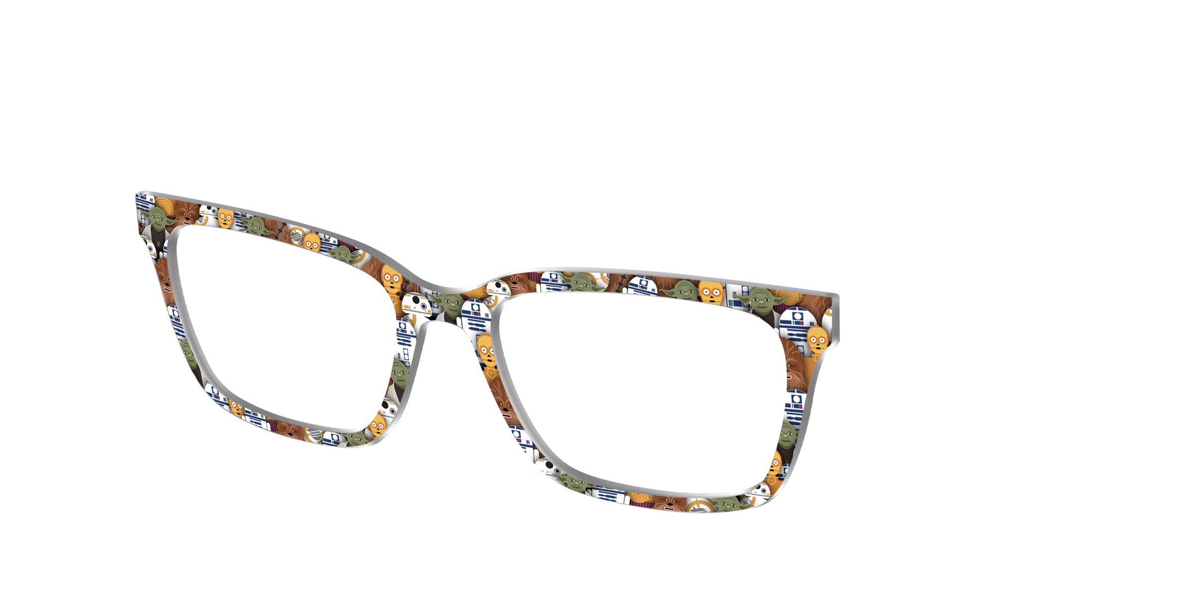 Pair Eyewear Collabs Yoda and Friends top occhiali verde