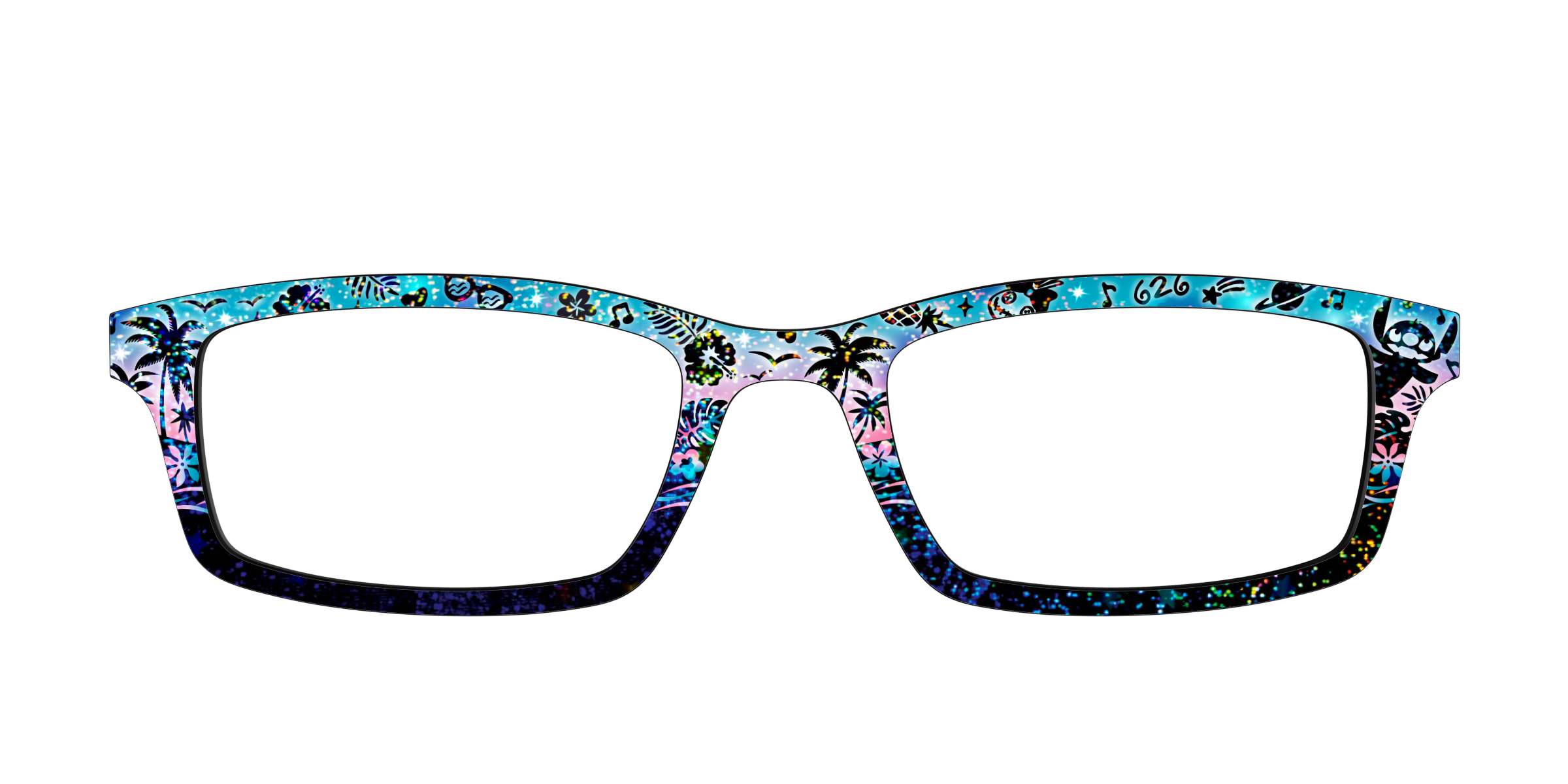 Pair Eyewear Collabs Catching Waves After Dark Holographic top magnetico olografico
