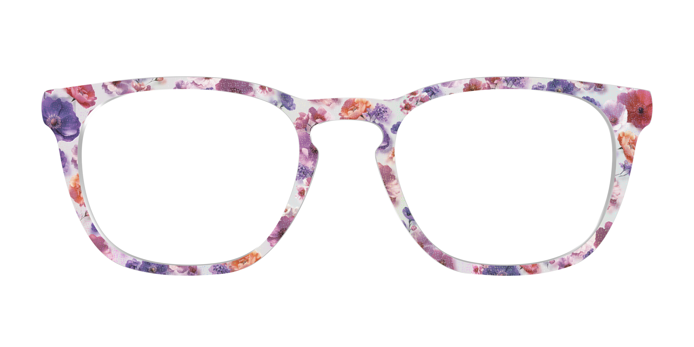 Pair Eyewear Design Tops Holographic Milky Floral Top Occhiali 512
