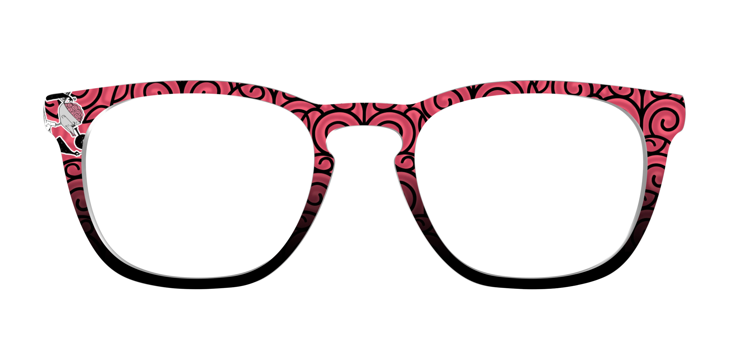 Pair Eyewear Collabs Dr Finkelstein top occhiali nero