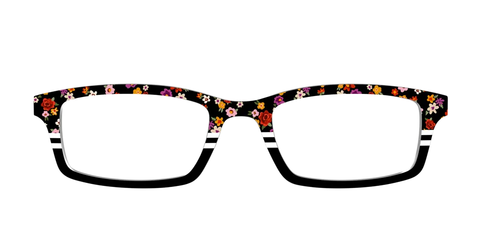 Pair Eyewear Design Tops Ditsy Stripe Split top righe
