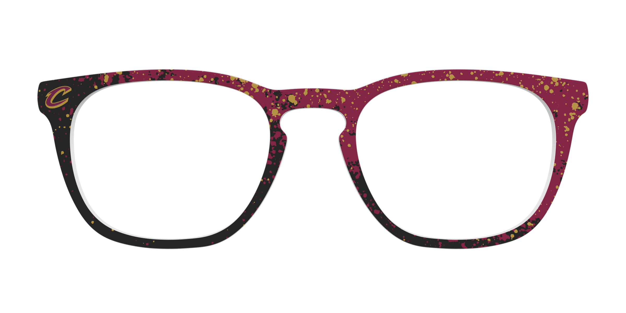 Pair Eyewear School Spirit Cavaliers Splatter top occhiali