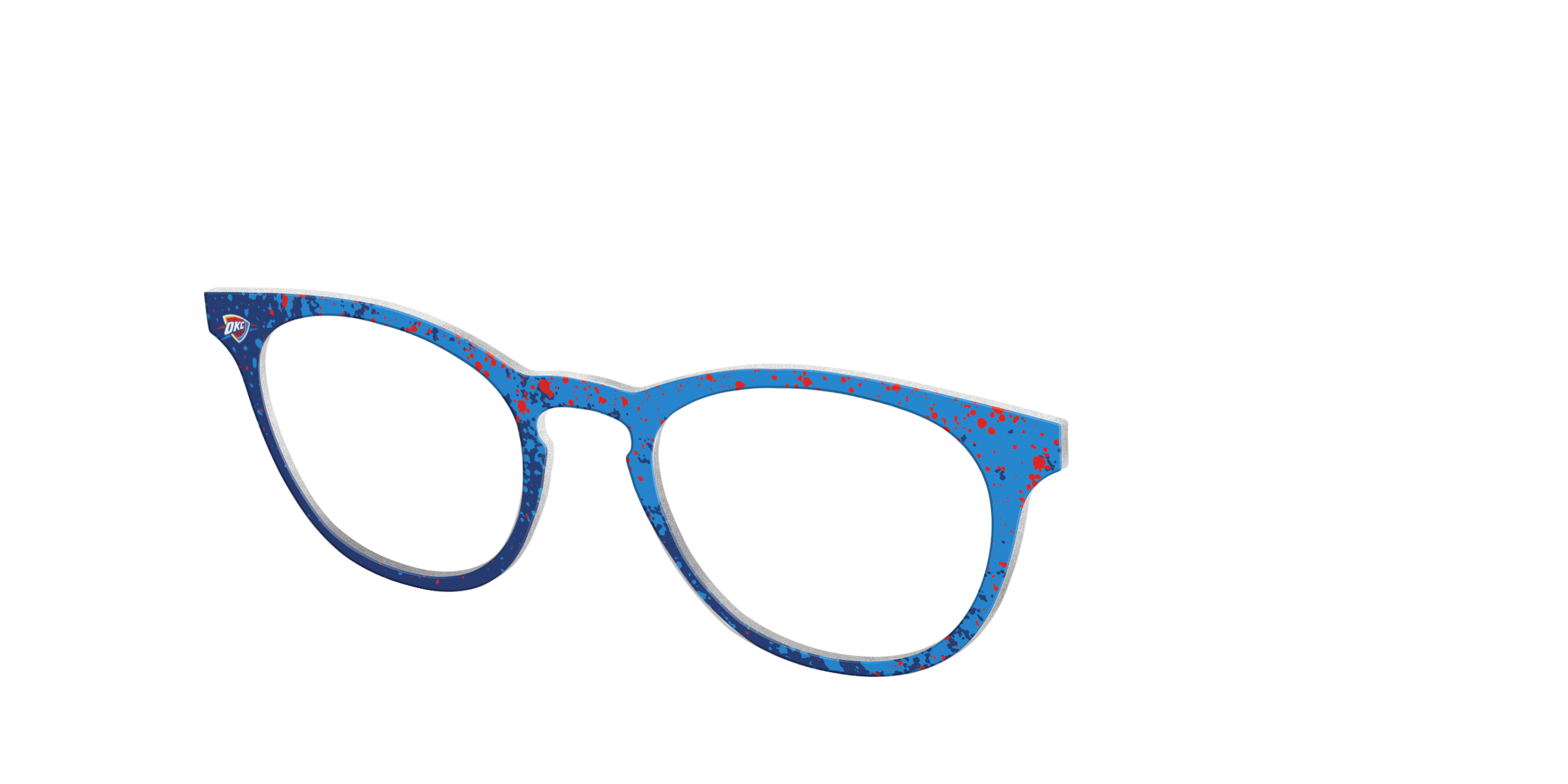 Pair Eyewear School Spirit The Thunder Splatter top occhiali Cedro splatter