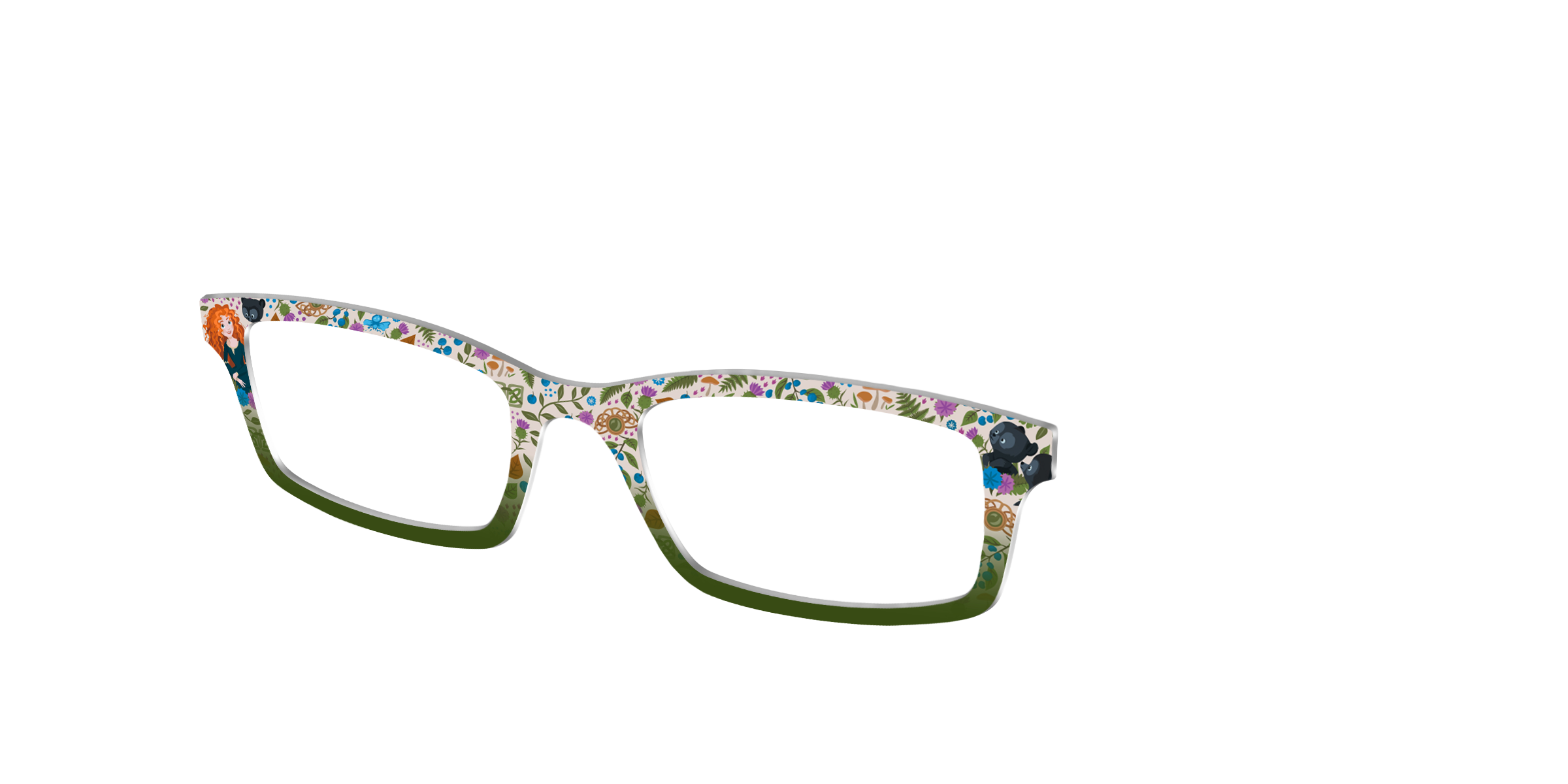 Pair Eyewear Collabs Merida Brave Floral top fiori