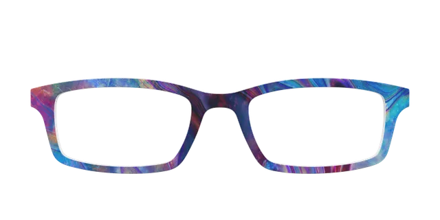 Pair Eyewear Solid Aurora Sky top occhiali A05 blu