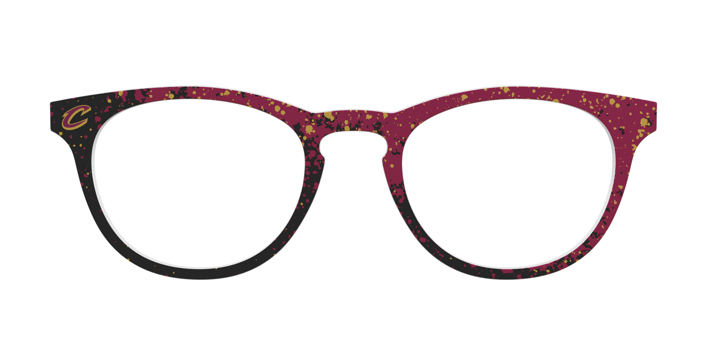 Pair Eyewear School Spirit Cavaliers Splatter top occhiali