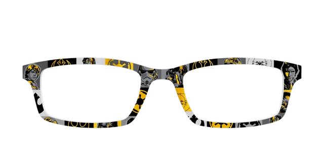 Pair Eyewear Collabs Star Wars Classic cover occhiali stampa nera