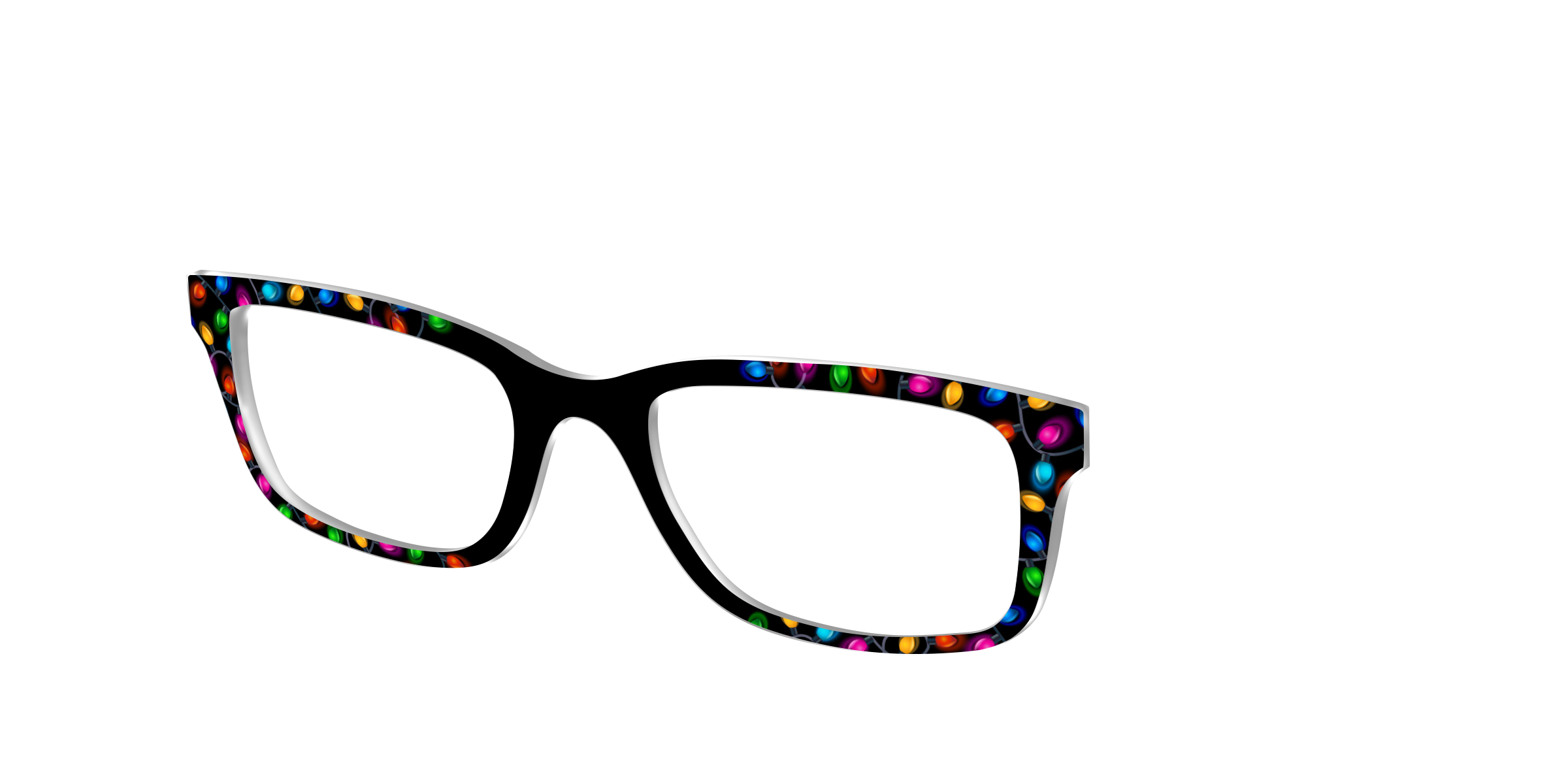Pair Eyewear Design Tops Holiday Glow top occhiali feste invernali