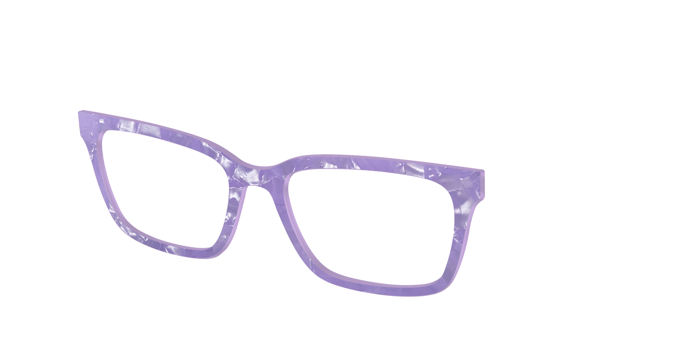 Pair Design Tops The Amethyst Pearl Marble top occhiali effetto marmo