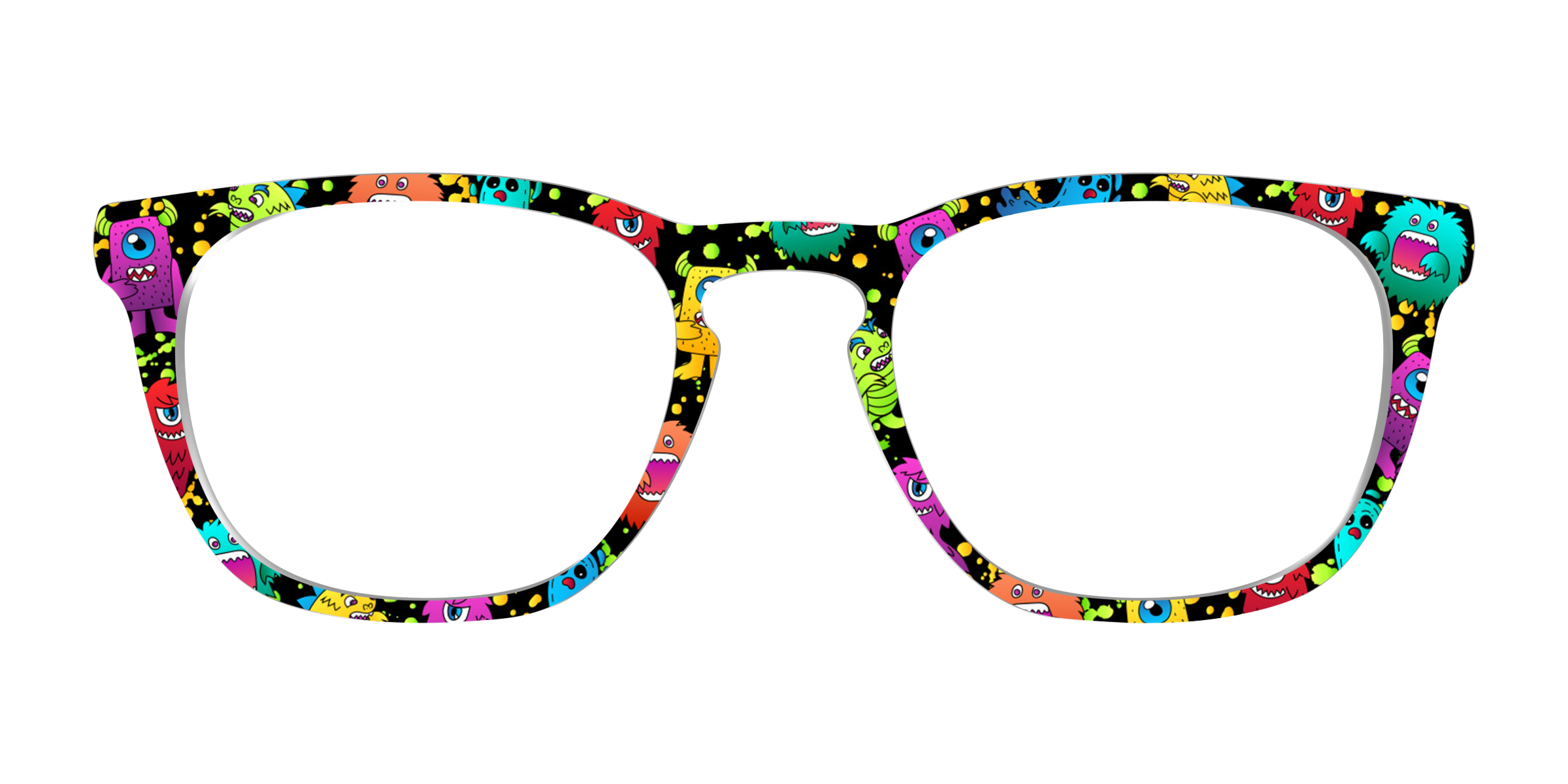 Pair Eyewear Design Tops Beastly Besties cover occhiali stampa