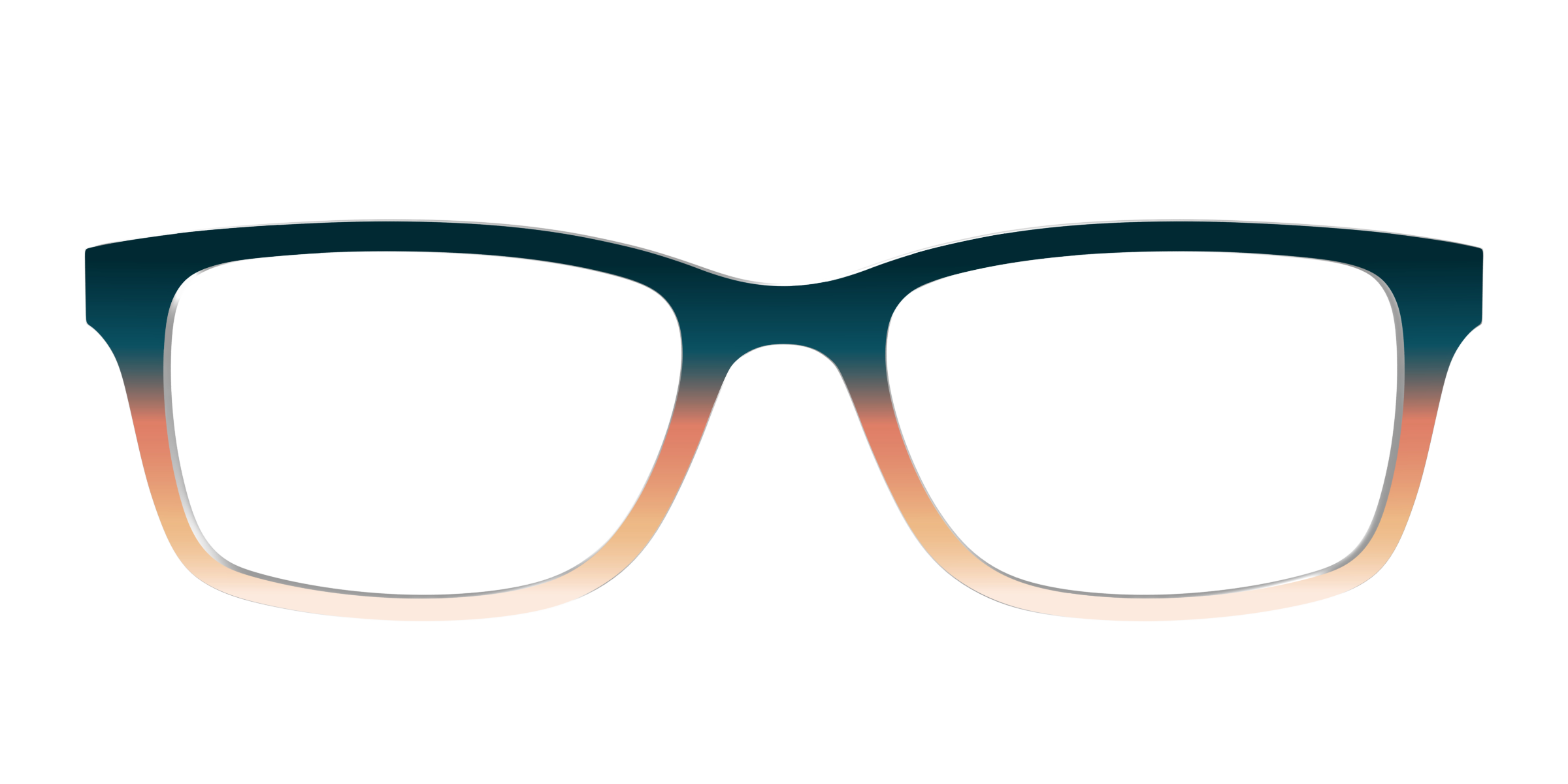 Pair Eyewear Design Tops Aegean Apricot top sfumato AT08