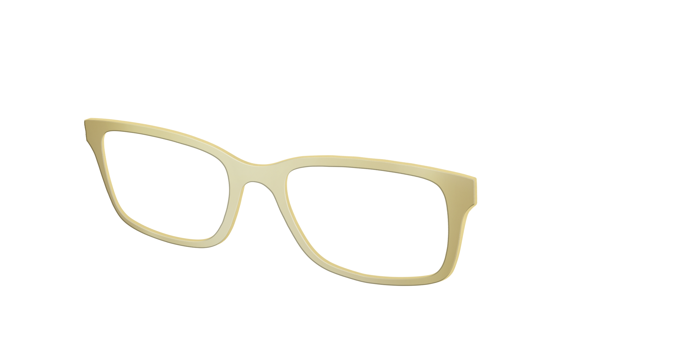 Pair Eyewear Solid Tops The Gold Mirror top occhiali oro specchio
