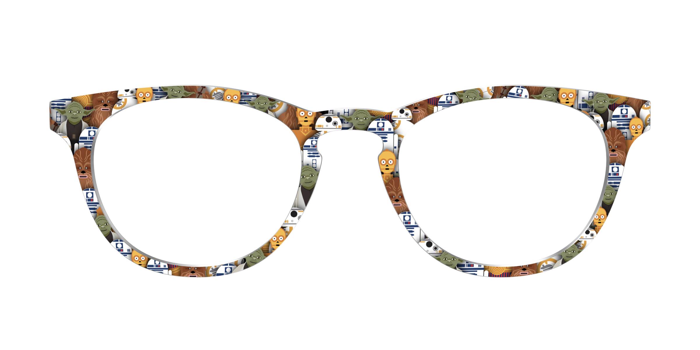 Pair Eyewear Collabs Yoda and Friends top occhiali verde