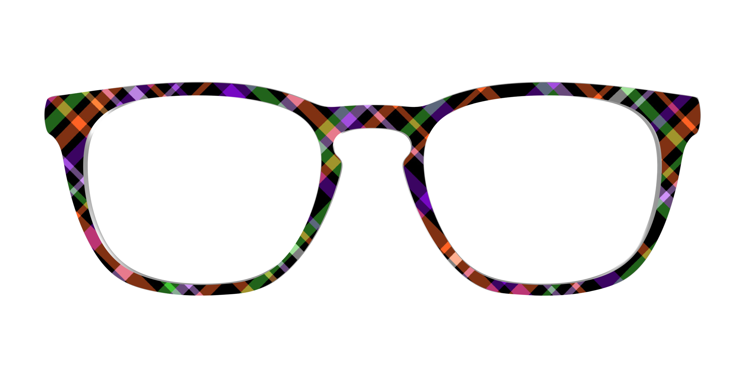 Pair Eyewear Design Tops Hexed Plaid top scozzese Brook