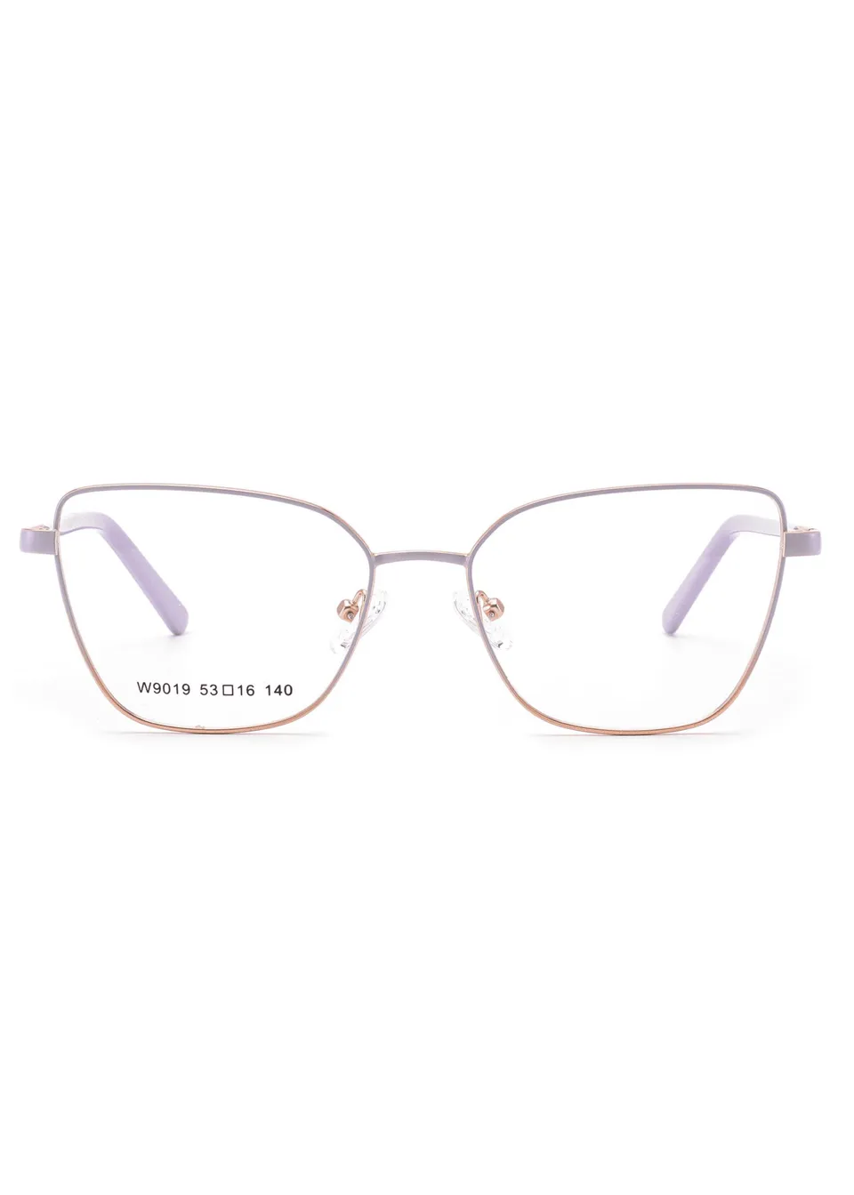 Ouyuan Eyewear W9019 montatura occhiali vista donna cat-eye acciaio