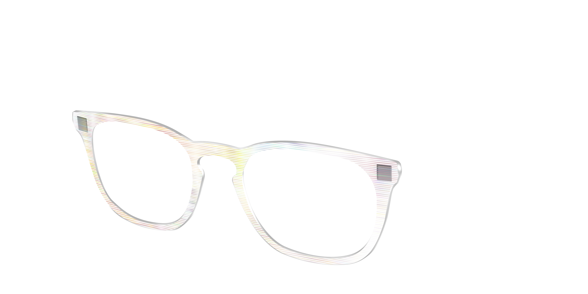 Pair Eyewear Design Tops The Iridescent Strands Crystal top magnetico