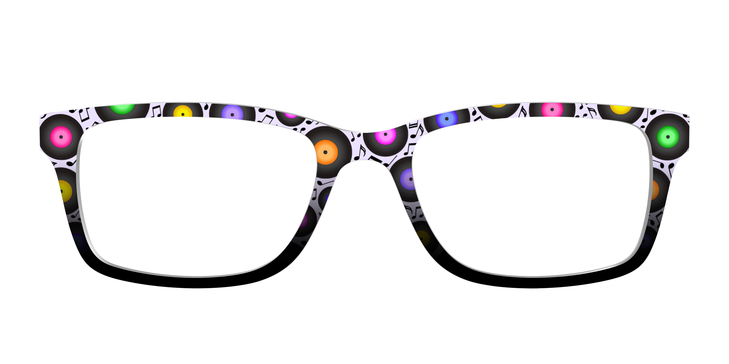 Pair Eyewear Design Tops Record Collection top occhiali musica