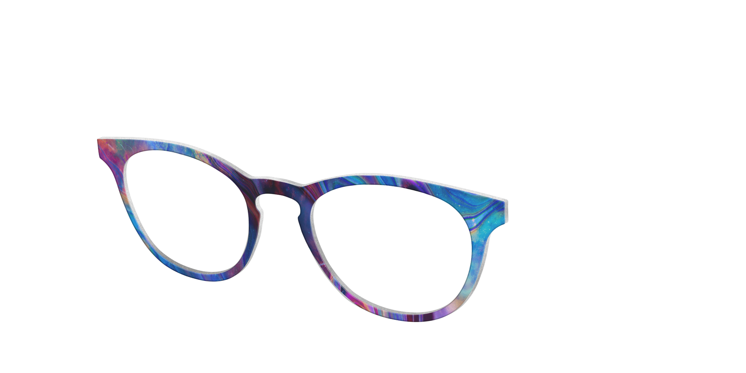 Pair Eyewear Solid Aurora Sky top occhiali A05 blu