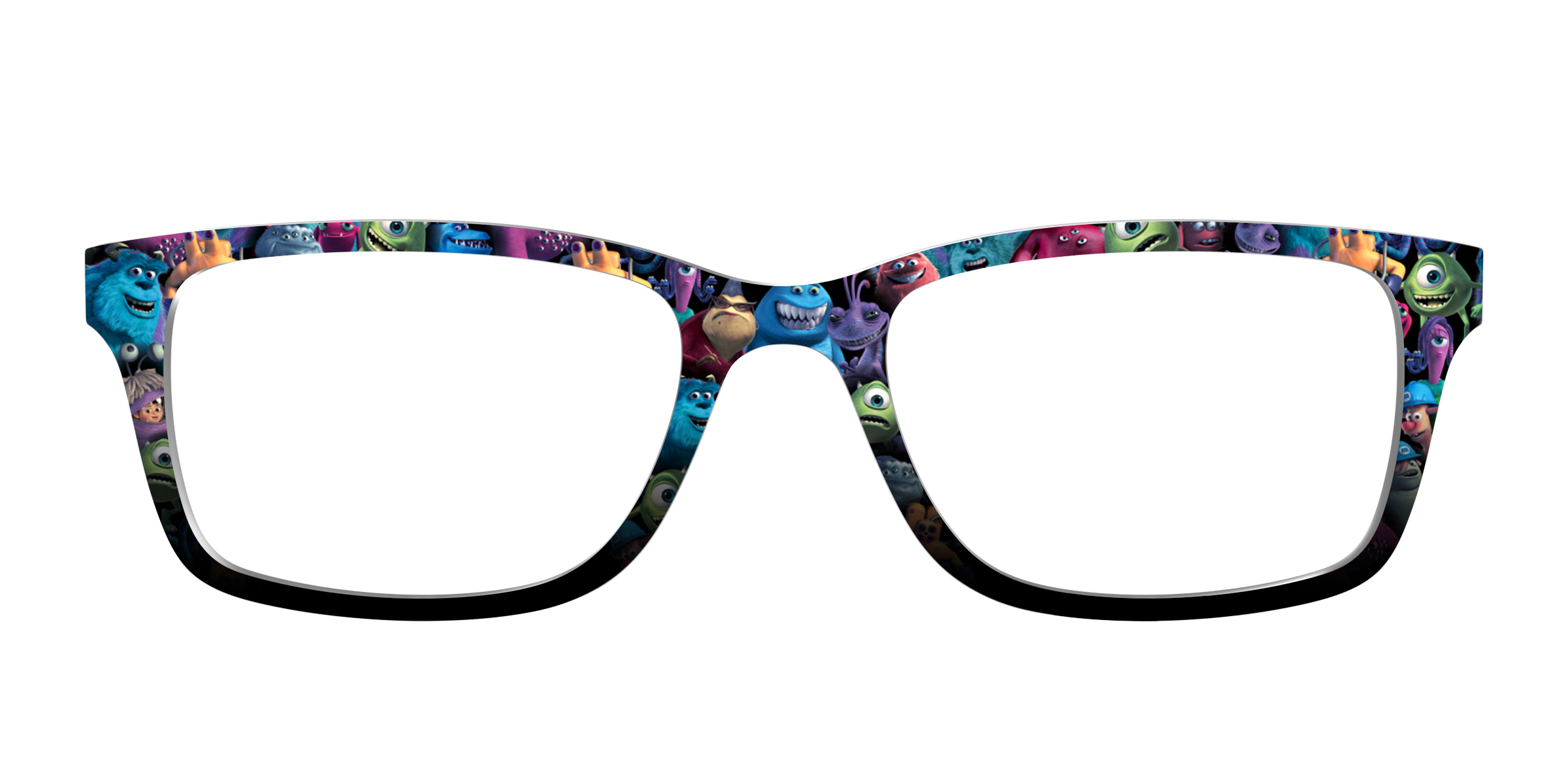 Pair Eyewear Collabs Monsters Inc top per occhiali blu