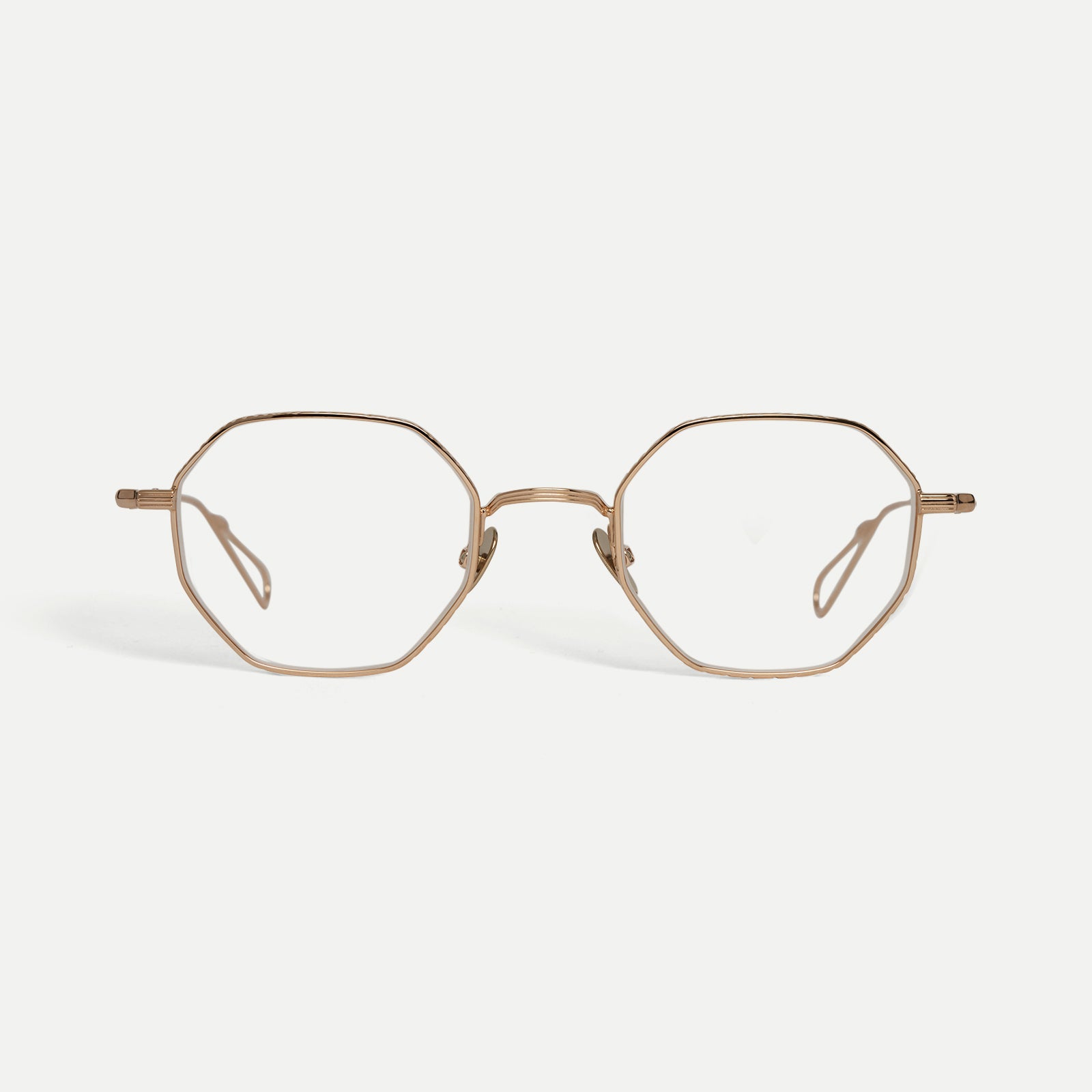 AHLEM Optical Gaillon occhiali da vista Champagne metallo