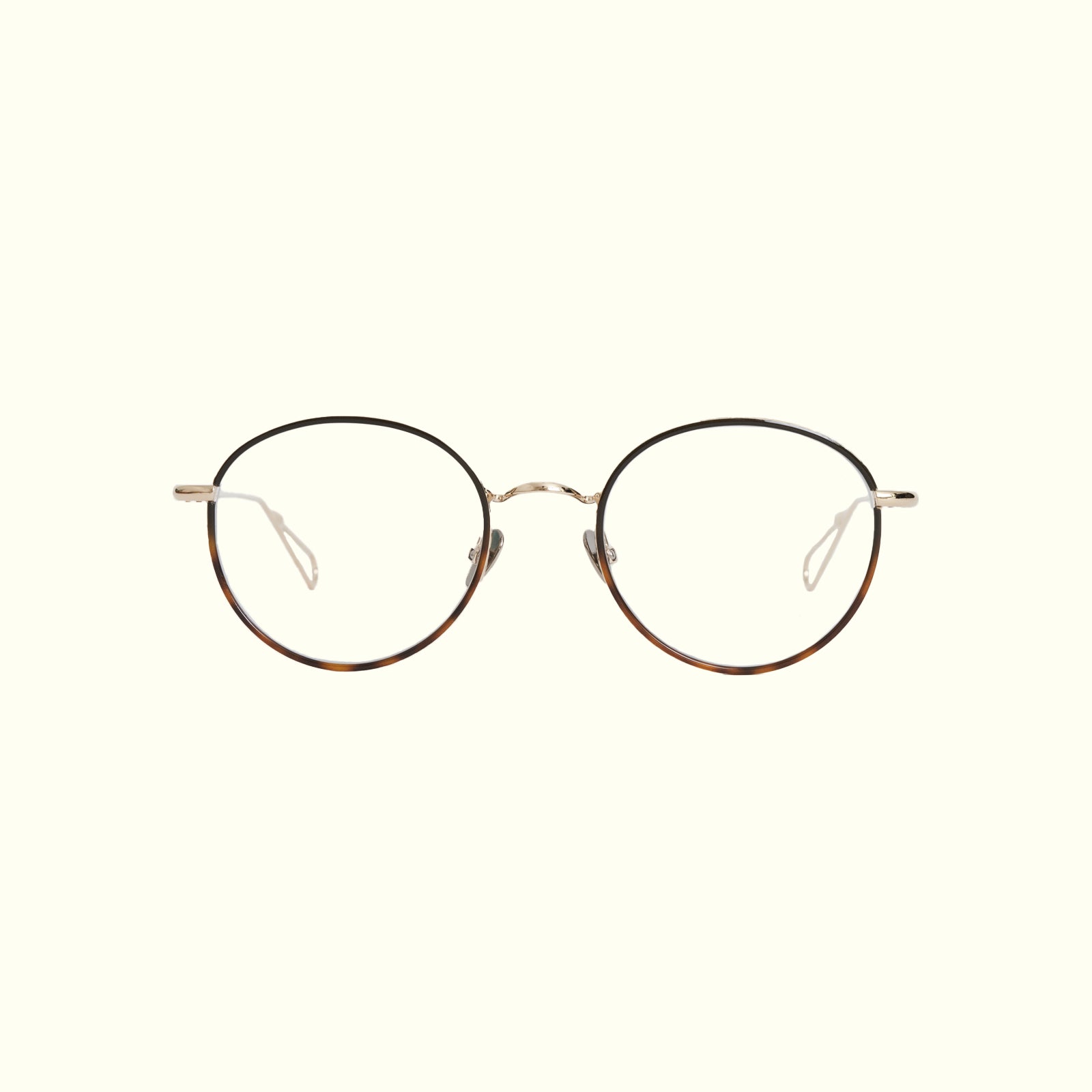 Ahlem Optical Auber occhiali da vista champagne turtle