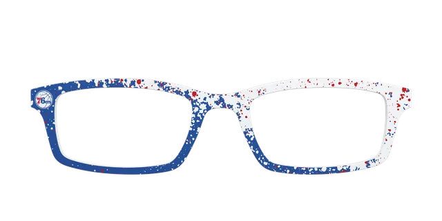 Pair Eyewear School Spirit 76ers Splatter top per Brook
