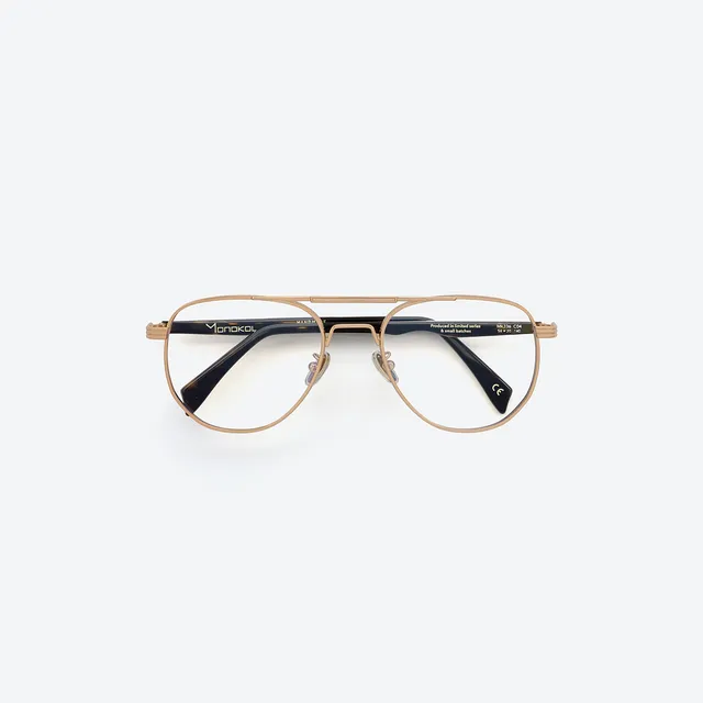 Monokol Evolved Boldness MK336 C4 occhiali da vista aviator metallo