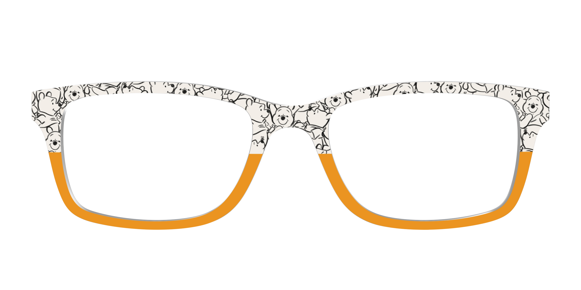 Pair Eyewear Collabs Winnie Pooh Top Occhiali Giallo