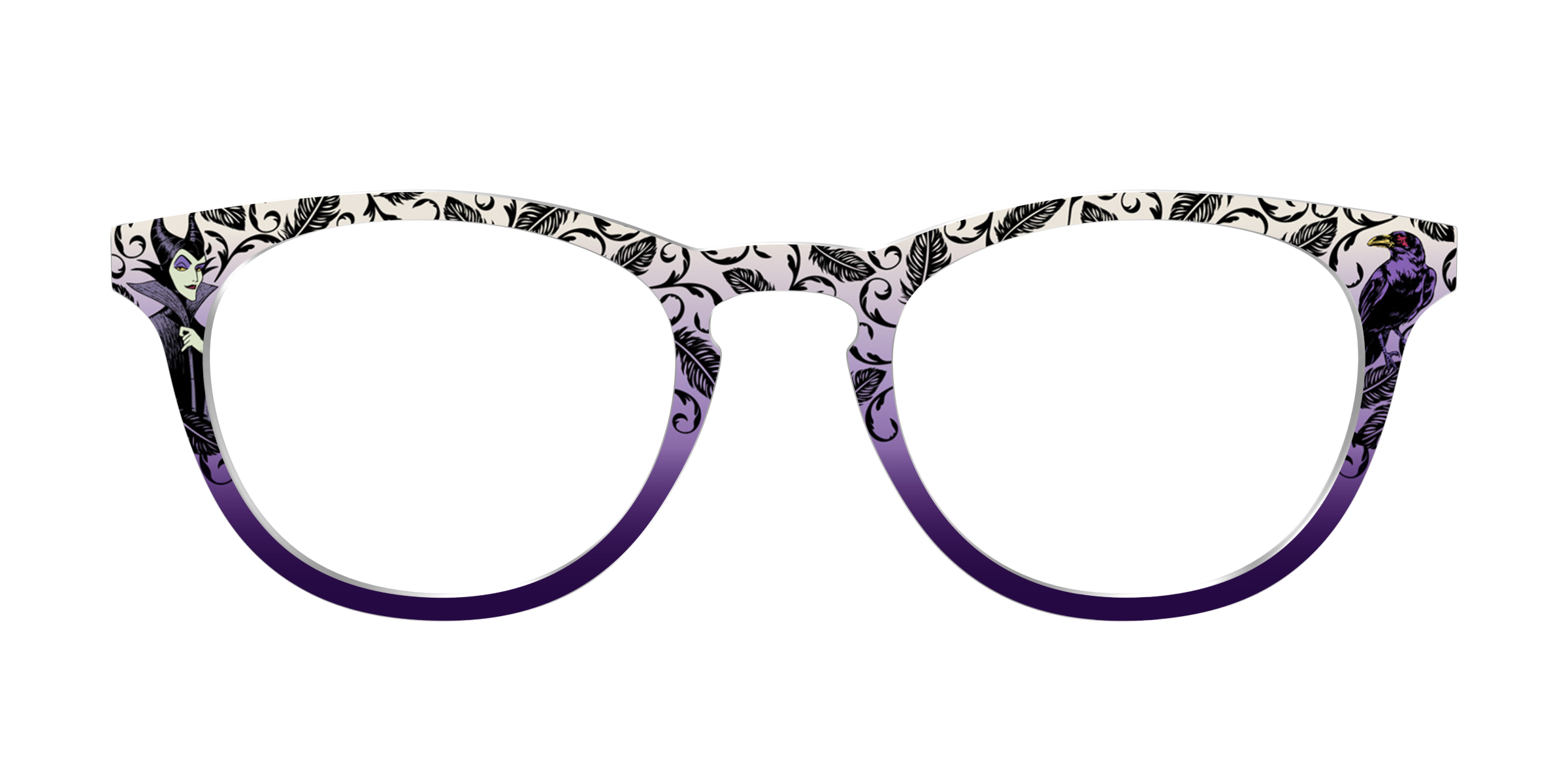 Pair Eyewear Collabs Maleficent Dark Wings top per occhiali nero